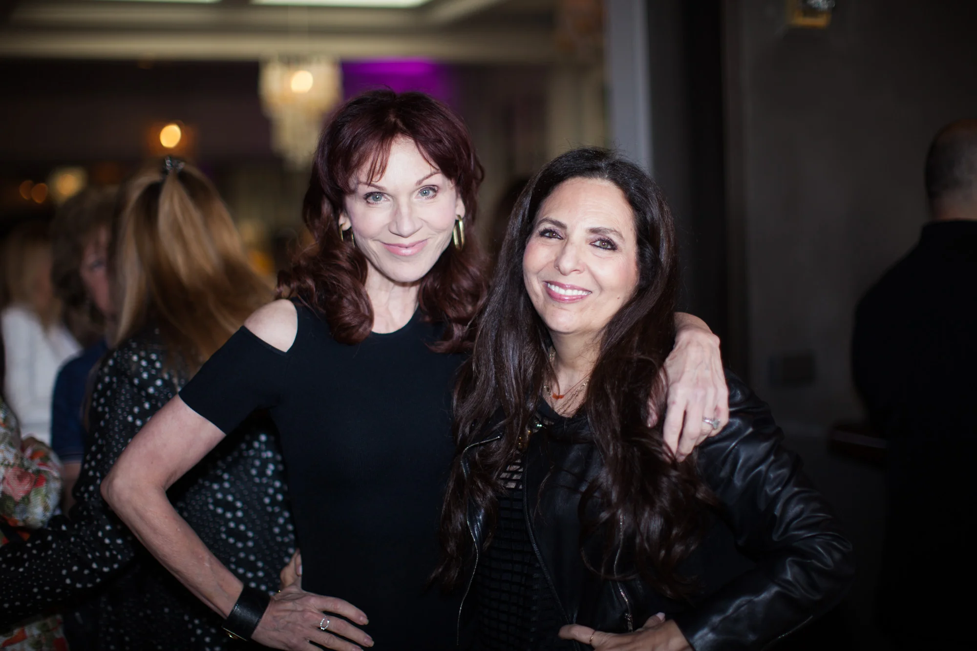 Cofounder Sharon Feldstein with Marilu Henner