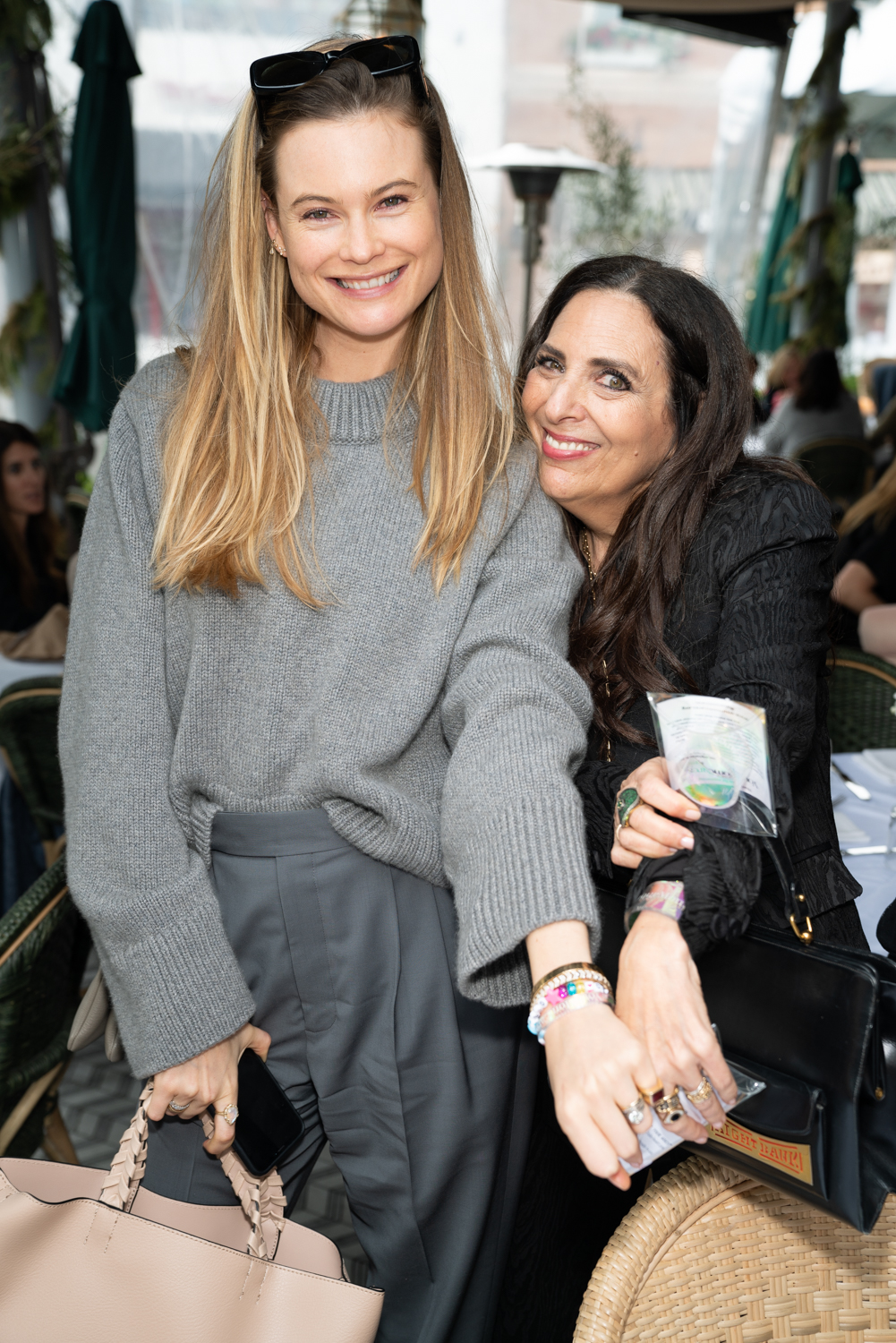 Cofounder Sharon Feldstein with Behati Prinsloo