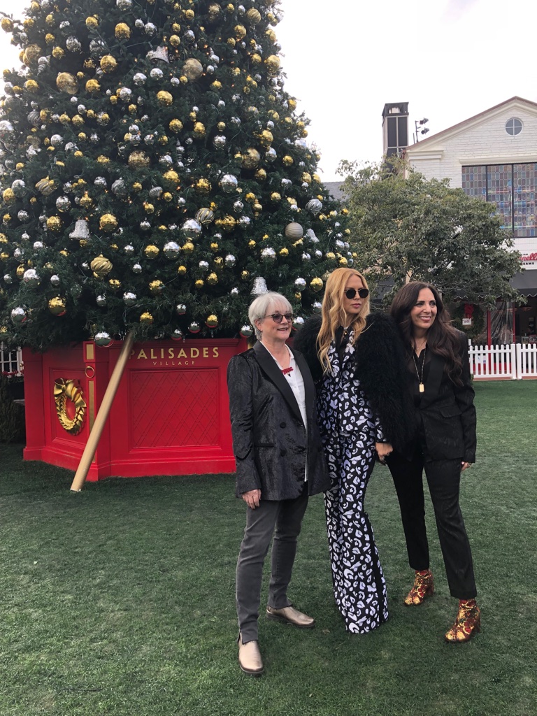 Cofounders Sharon Feldstein and Patsy Noah with Rachel Zoe