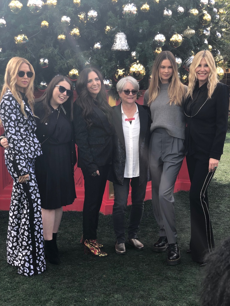 Cofounders with Rachel Zoe, Beanie Feldstein, Behati Prinsloo and Irena Medavoy