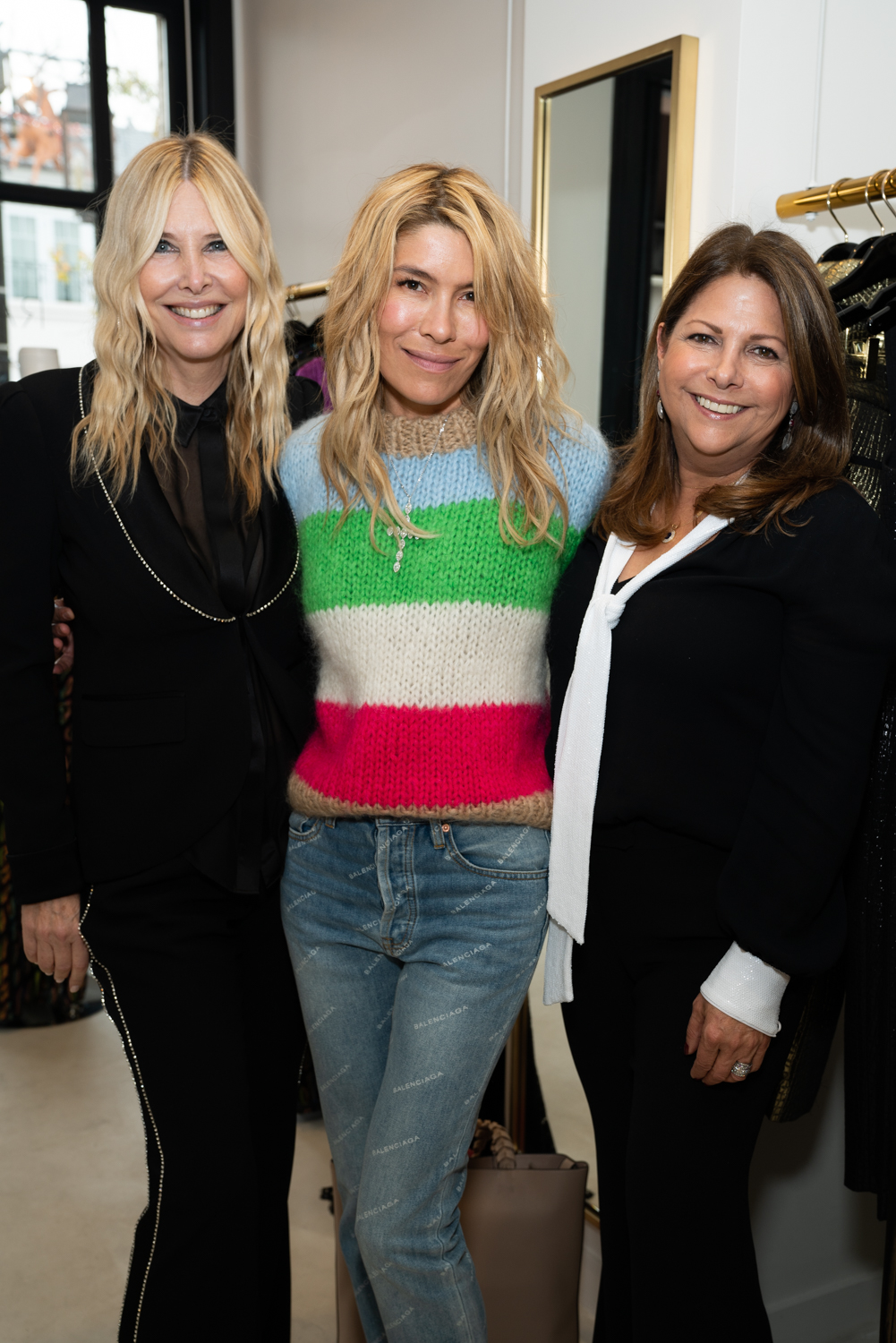 Irena Medavoy, Veronica Smiley, and (middle)