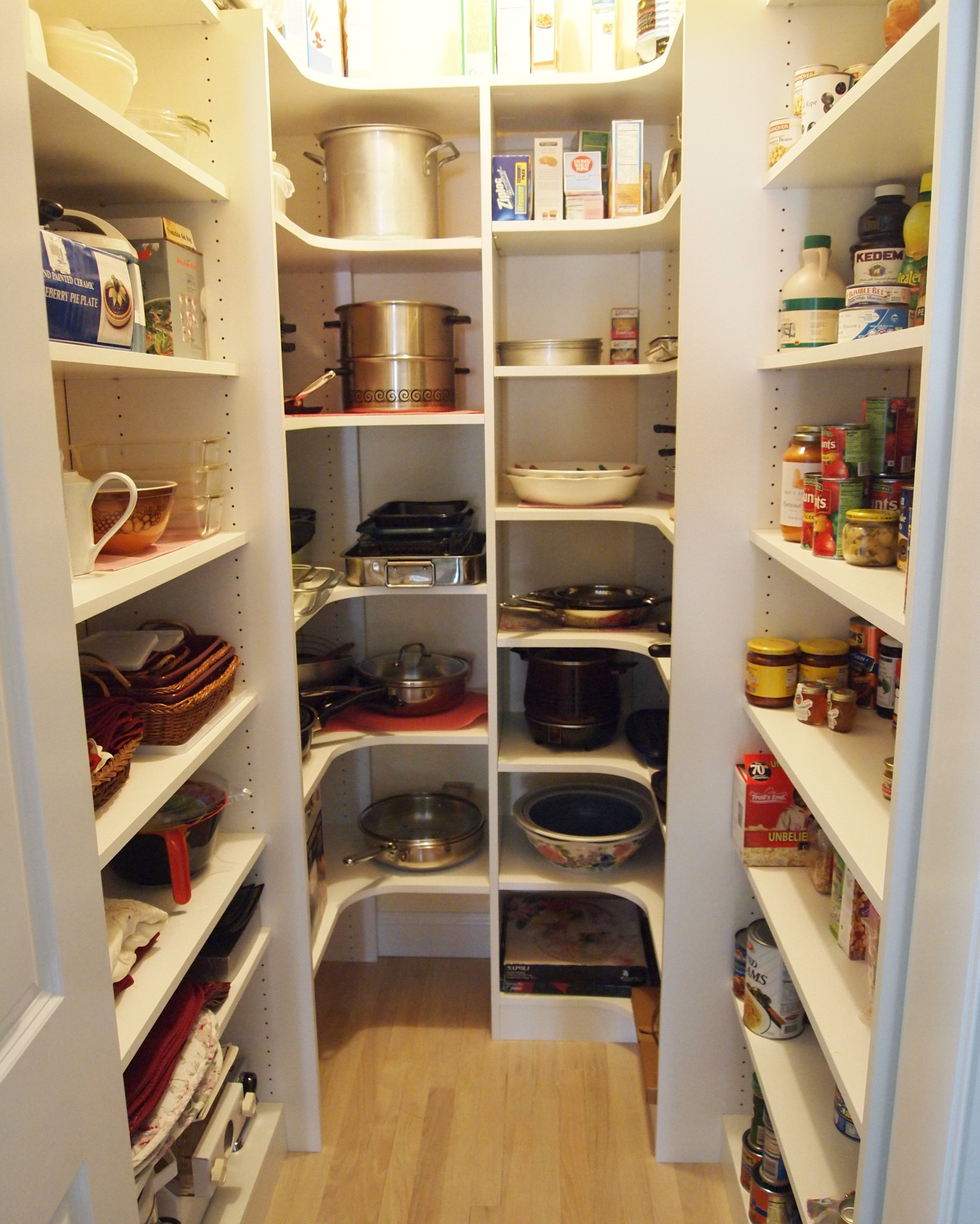 Pantry Corner Storage