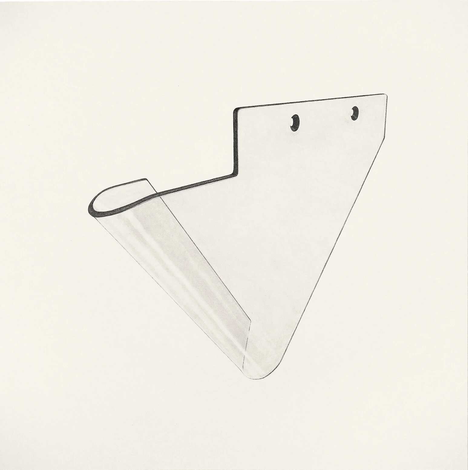 guard , 25” x 25”, graphite on fabriano paper. $1800.