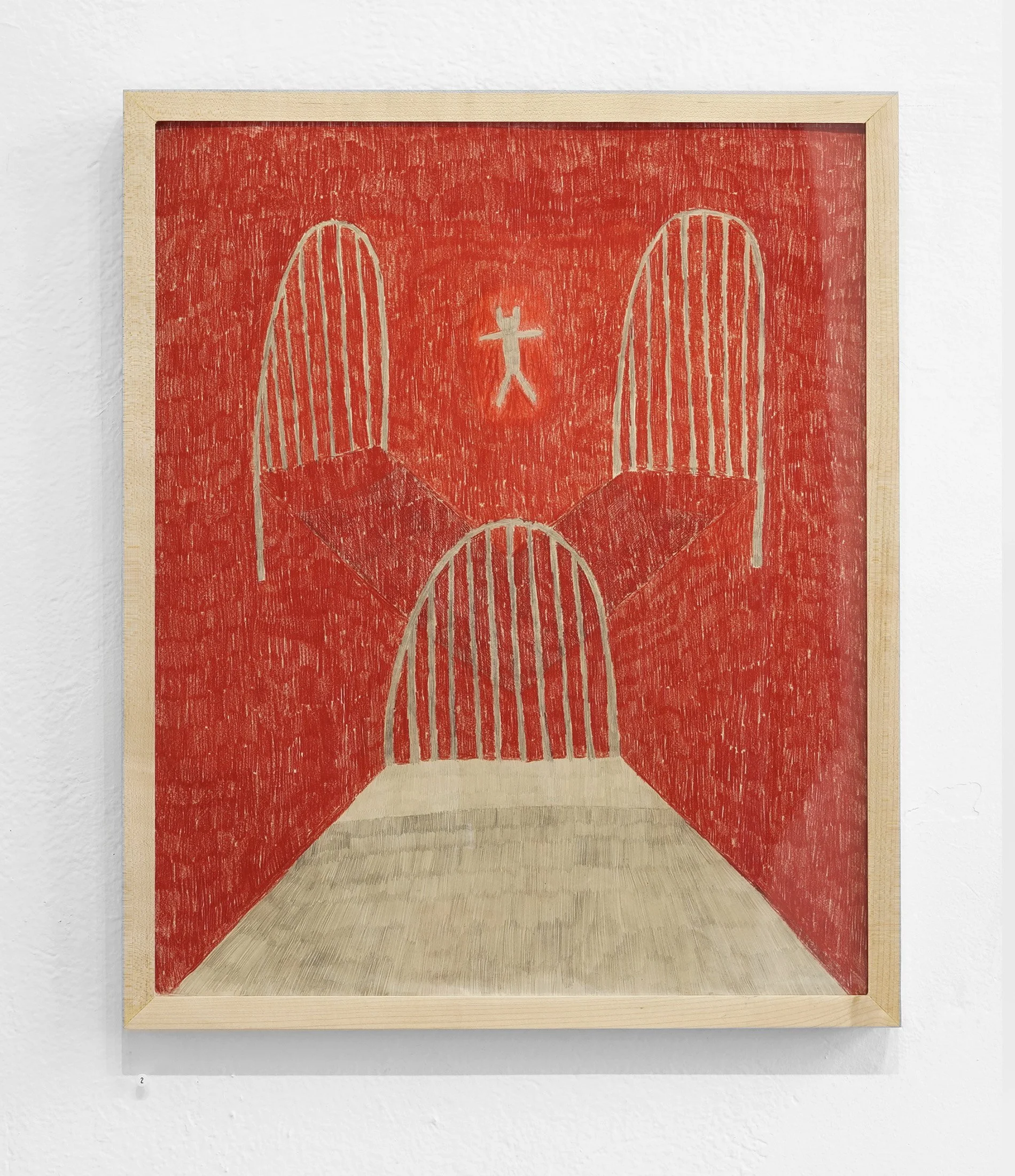 Kelly Popoff It Has Risen - 20” x 16”, (22 1/4” x 18 1/4”framed), graphite & colored pencil on Kitakata paper, 2022. $850. sold.
