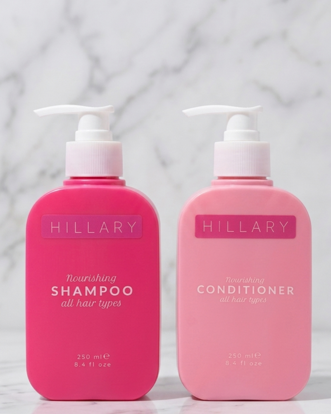Hillary Nourishing Shampoo  and Conditioner Set - 250ml
