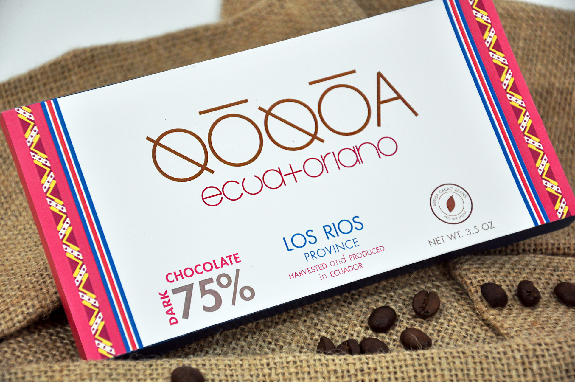 QOQOA Chocolate Ecuatoriano Los Rios Flavor