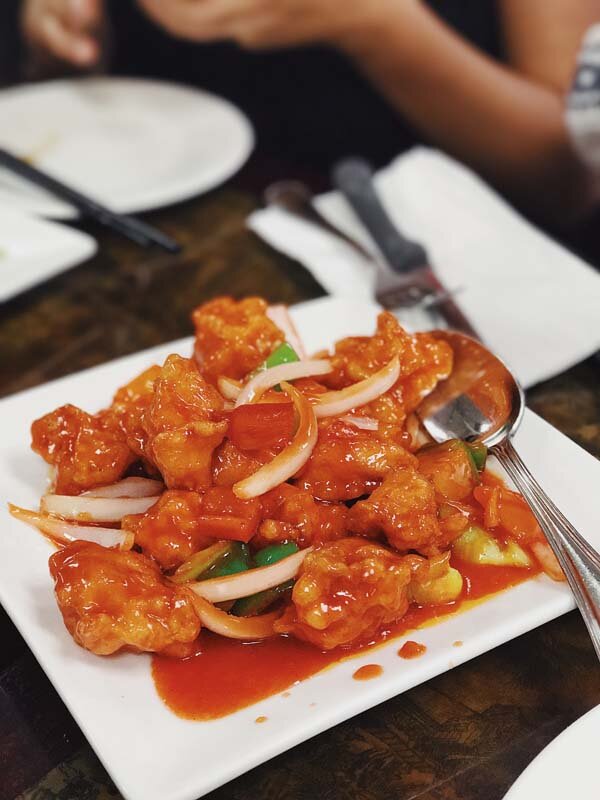 Sweet and Sour Chicken from Deluxe Green Bo