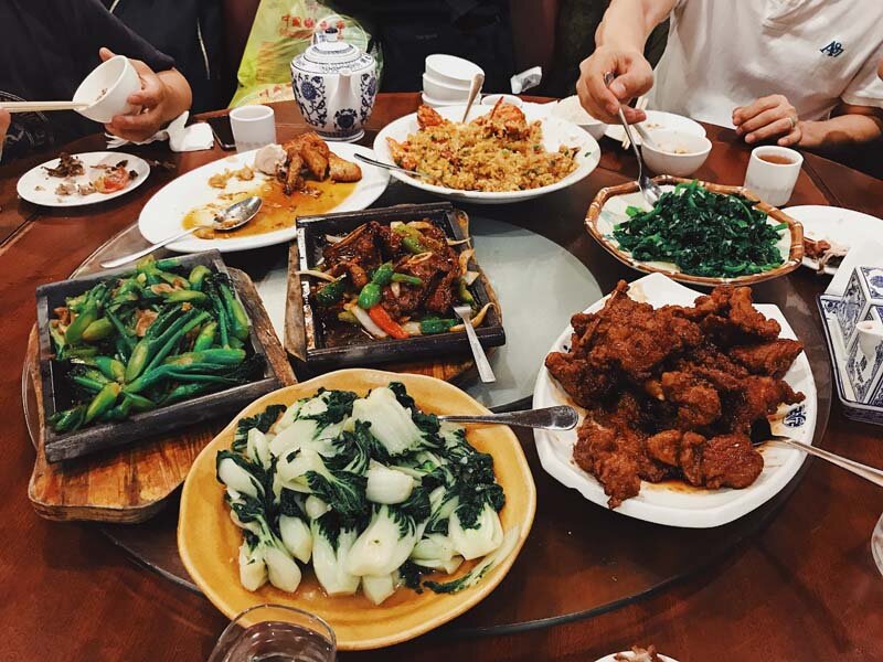 Signature dishes from Congee Village