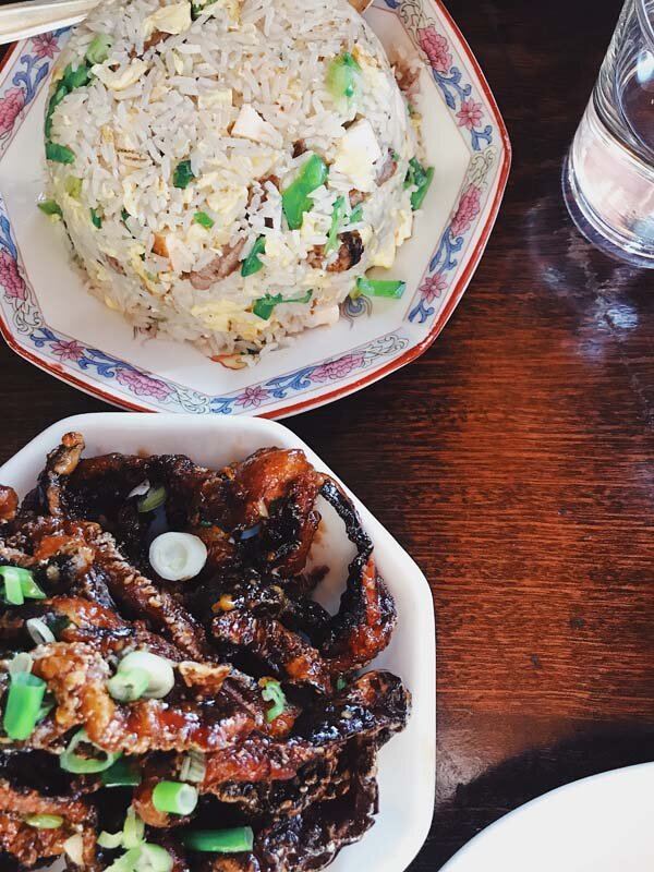 Mock Eel and Fried Rice from Kings County Imperial