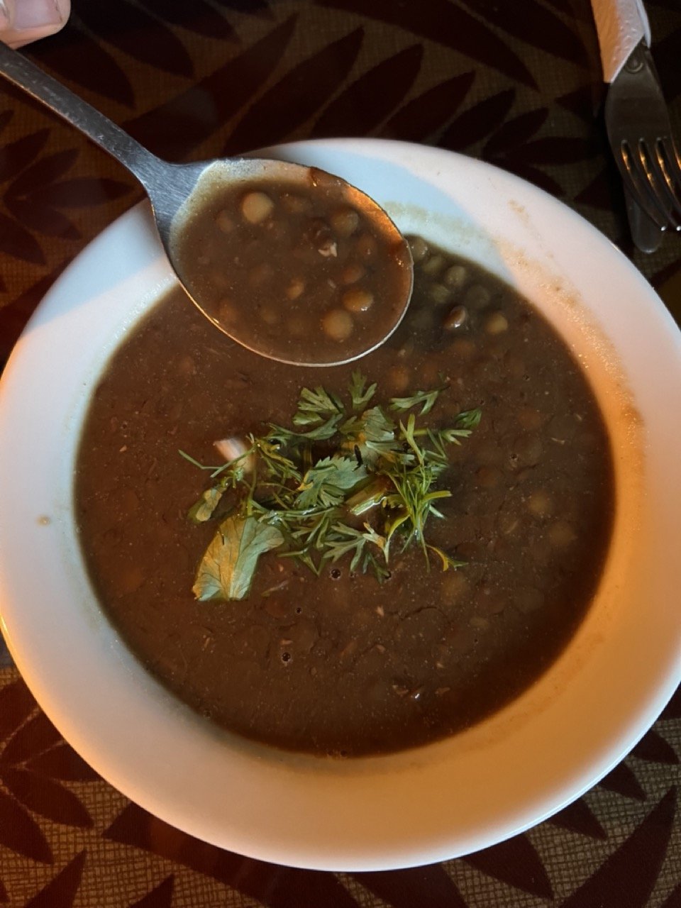 Adhazi Lentil soup