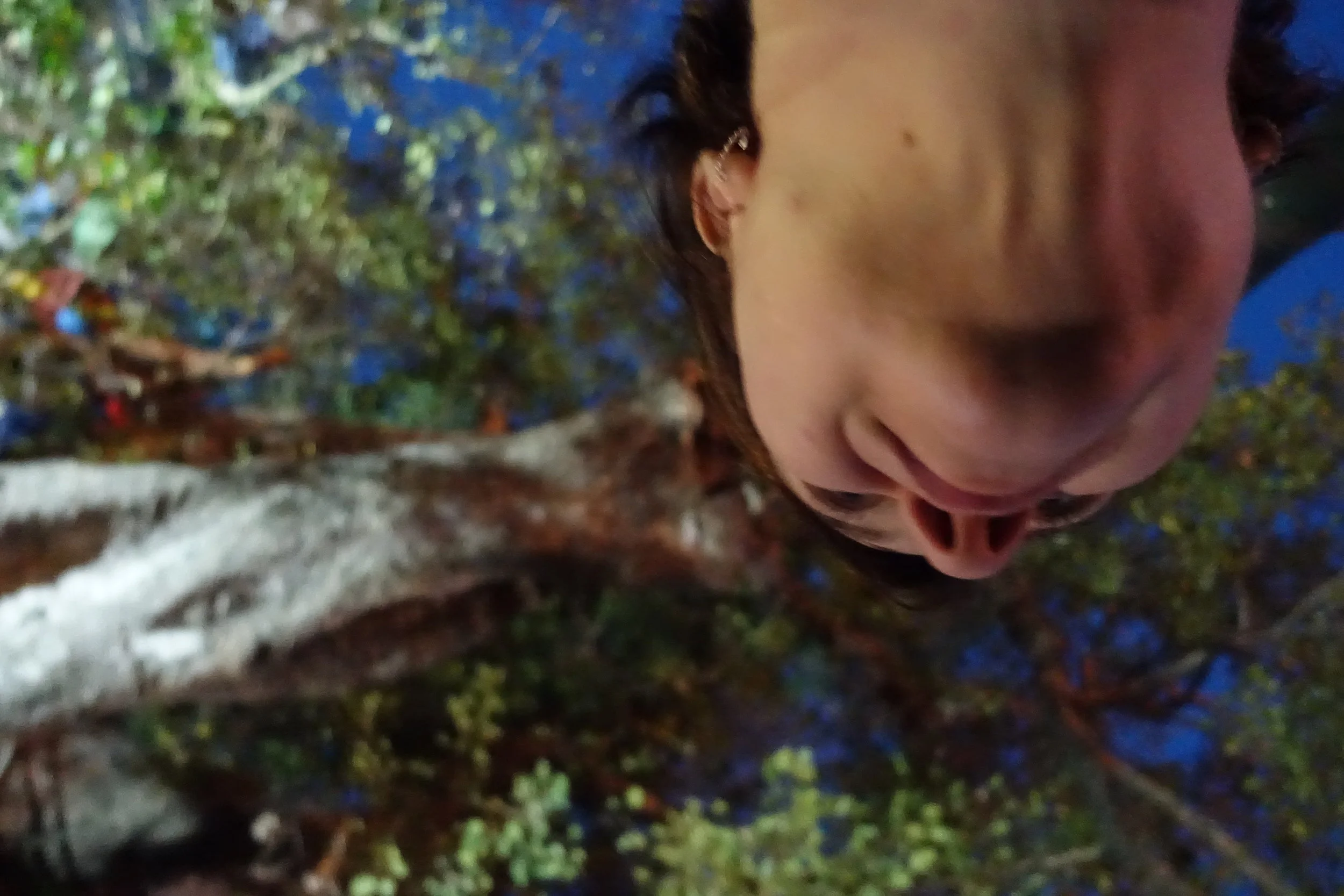 Det var ikke bare folk rundt meg som tok bilde av meg når jeg mediterte. Kamerat mitt klarte å ta et mens jeg fomlet meg på plass også.