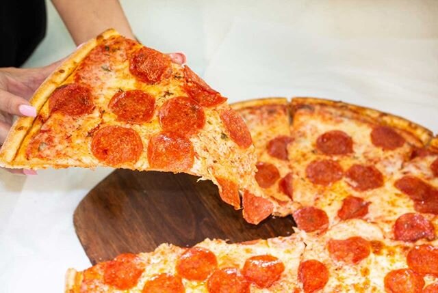Pepperoni makes everything better...am I right or am I right?!⁠
⁠
.⁠
⁠
.⁠
⁠
.⁠
⁠
.⁠
⁠
.⁠
⁠
.⁠
#madewithlovebysal #salspizzerias #nypizzainoc #pepperonipizza #pepperoni #pizza #pizzalovers #pizzatime #pizzaparty #cheeseplease #foodie #foodcoma #dailyp