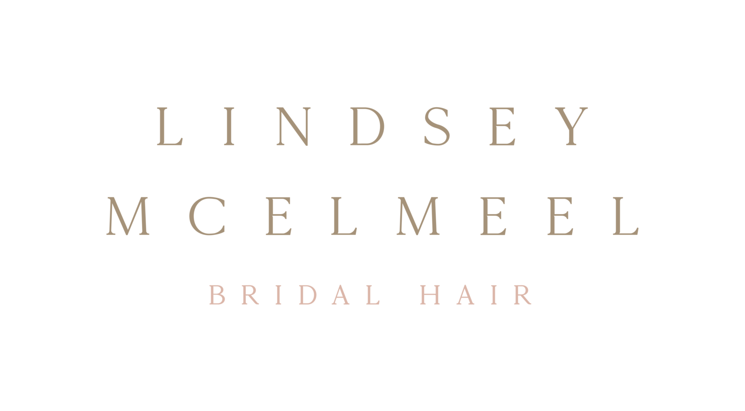 Lindsey McElmeel Bridal Hair
