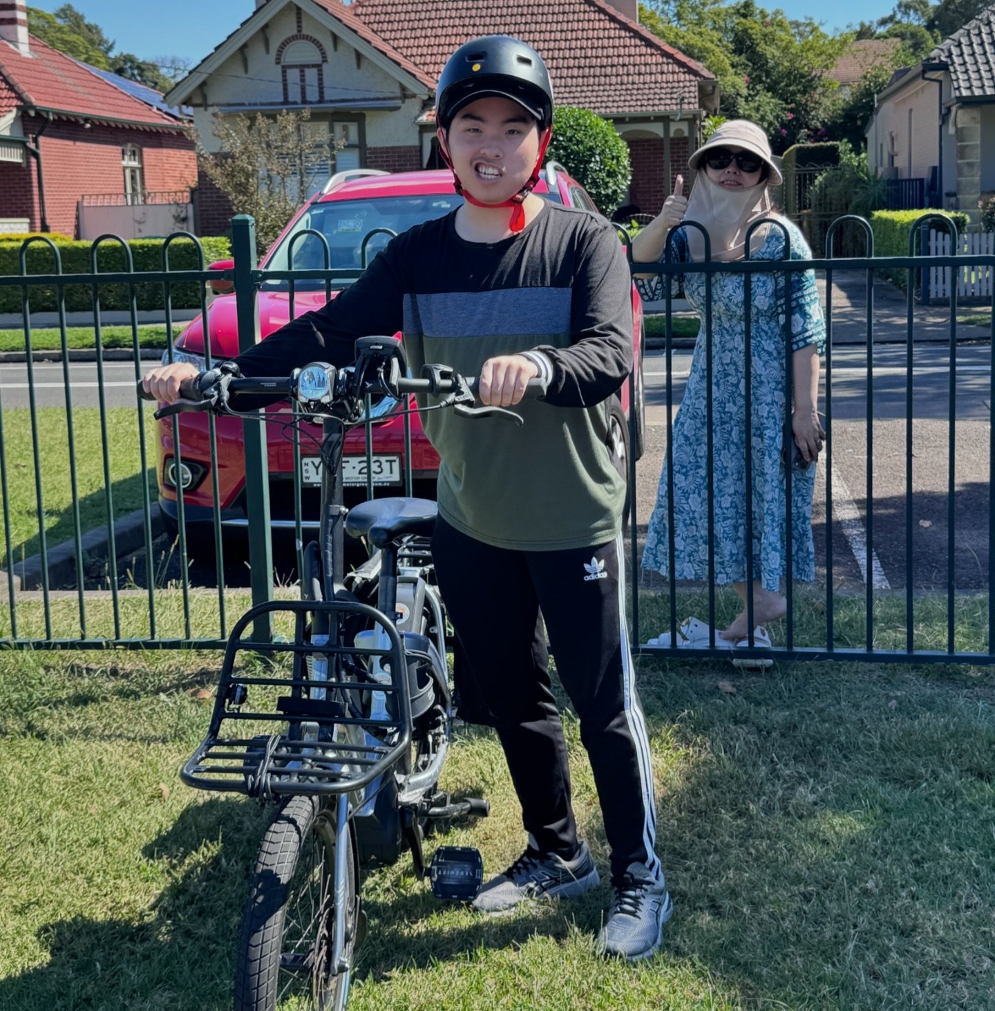 New Bike Day! Meet Mathew, who has learnt to ride a bike and is pedaling independently after less than two hours! We&rsquo;re thrilled to help new riders discover the joy of biking. We offer new riders the opportunity to start their journey on a Tern