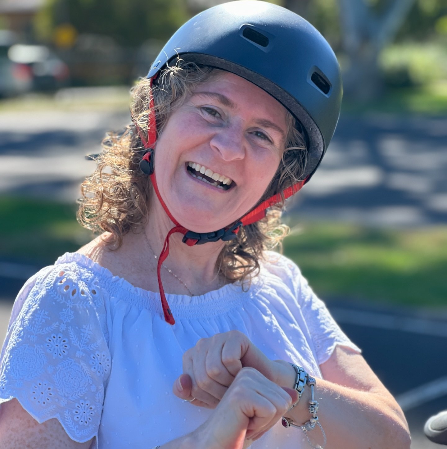 The thrill of the first ride! There&rsquo;s nothing quite like the joy of conquering something new&hellip;.. especially when it opens up new opportunities. Welcome to the wonderful world of bike riding&mdash; Mary along with her sister was up and ped