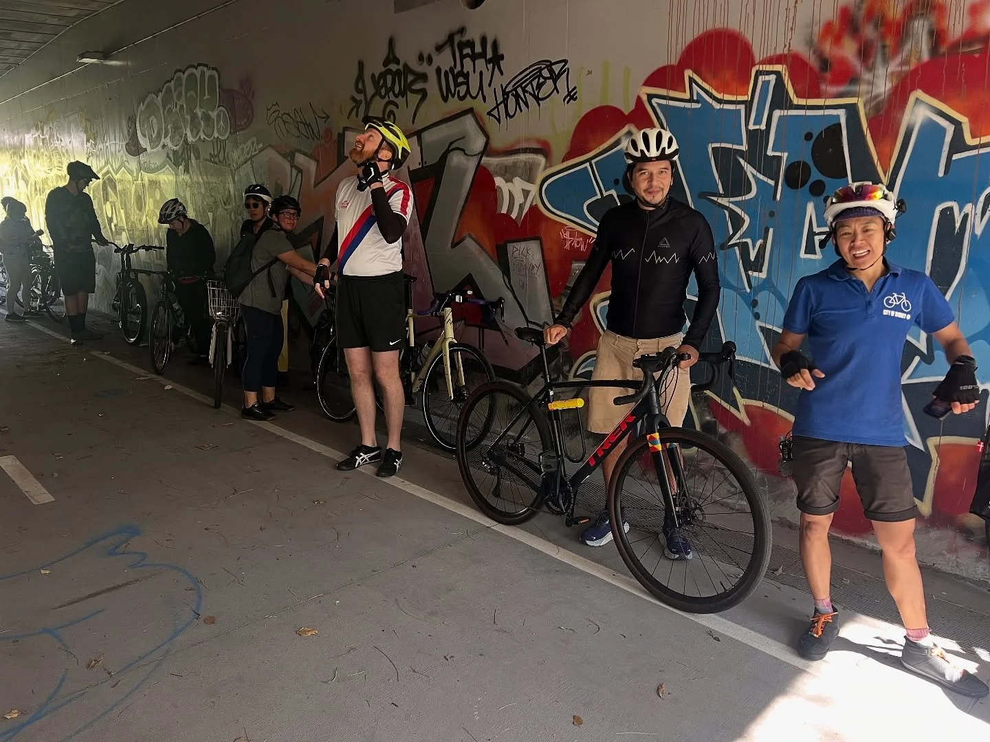Our guided rides on behalf of @cityofsydney are always a micro adventure while showcasing how easy it is to get around by bike. Today&rsquo;s ride also part of History Week and themed around how water shapes our cities.