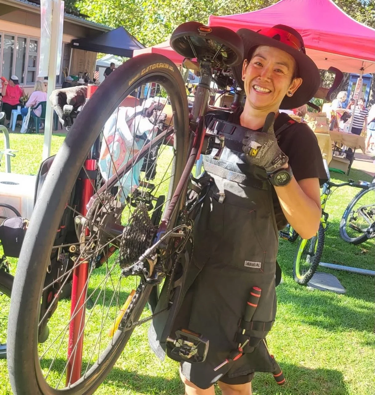 Li is back @nthsydmkts this Saturday. 21st Feb 8am&ndash;12pm

A huge thank you to @north.sydney for providing this much-appreciated service and helping keep people rolling safely and confidently.

We&rsquo;re thrilled to see so many more people ridi