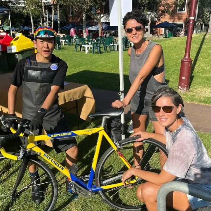 Find us at @northsideproducemarket
Supported by @northsydneycouncil This Saturday 

Pedal Set Go will be there offering friendly bike safety checks and quick adjustments to help you ride with confidence. Everybody is welcome &mdash; whether you&rsquo