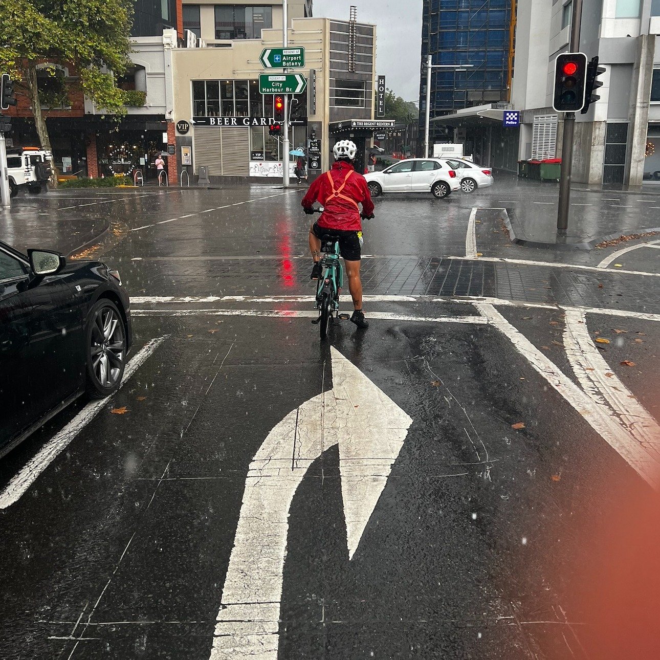 Confidence is not just bike handling.

Many people think riding confidence comes from balancing, braking and steering.

Those skills matter, but confidence also comes from understanding what to look for and where risks can appear.

Driveways, side st