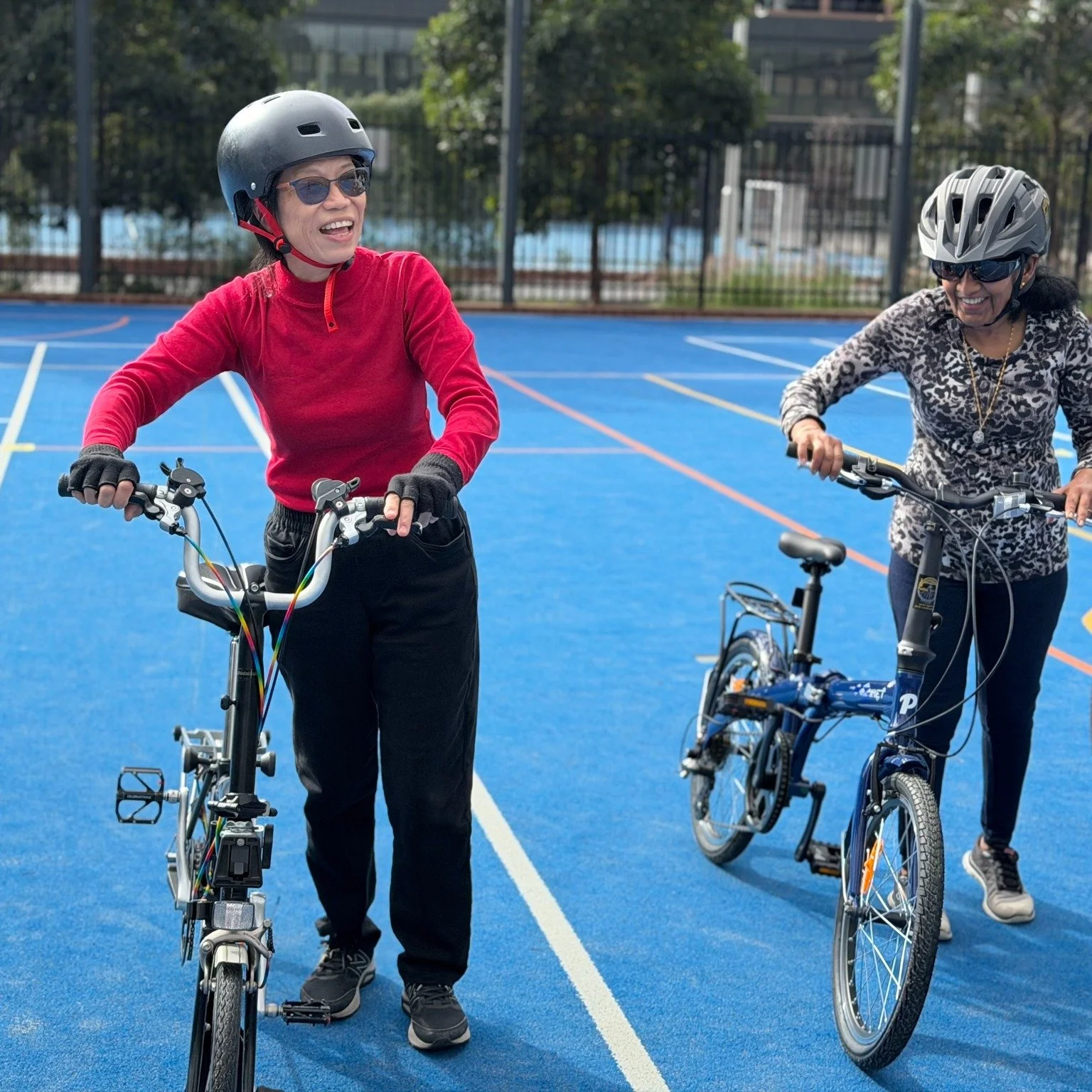 One thing that surprises many people about learning to ride...

We spend a lot of time teaching riders how to mount, dismount, start and stop with confidence.

Why?

Because falls don't only happen while you're riding.

Riders of all experience level