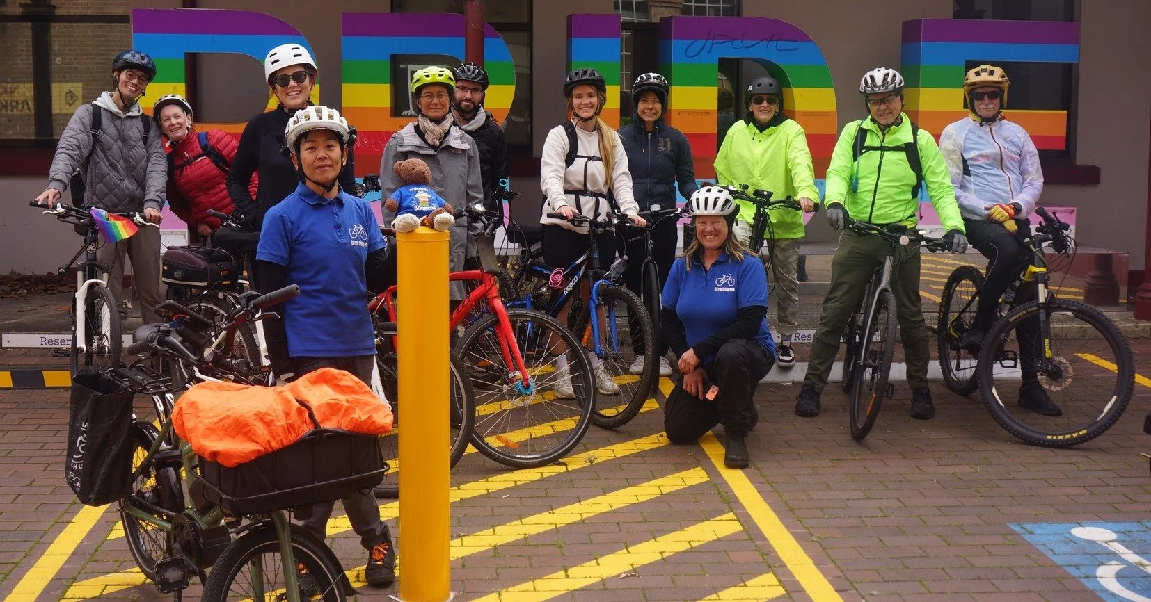After looking back at our recent @cityofsydney  Pride Ride, we're reminded that some of the most memorable moments happen when people come together.

Yes, we explored the city by bike.

But we also shared stories, laughed, learnt from each other and 