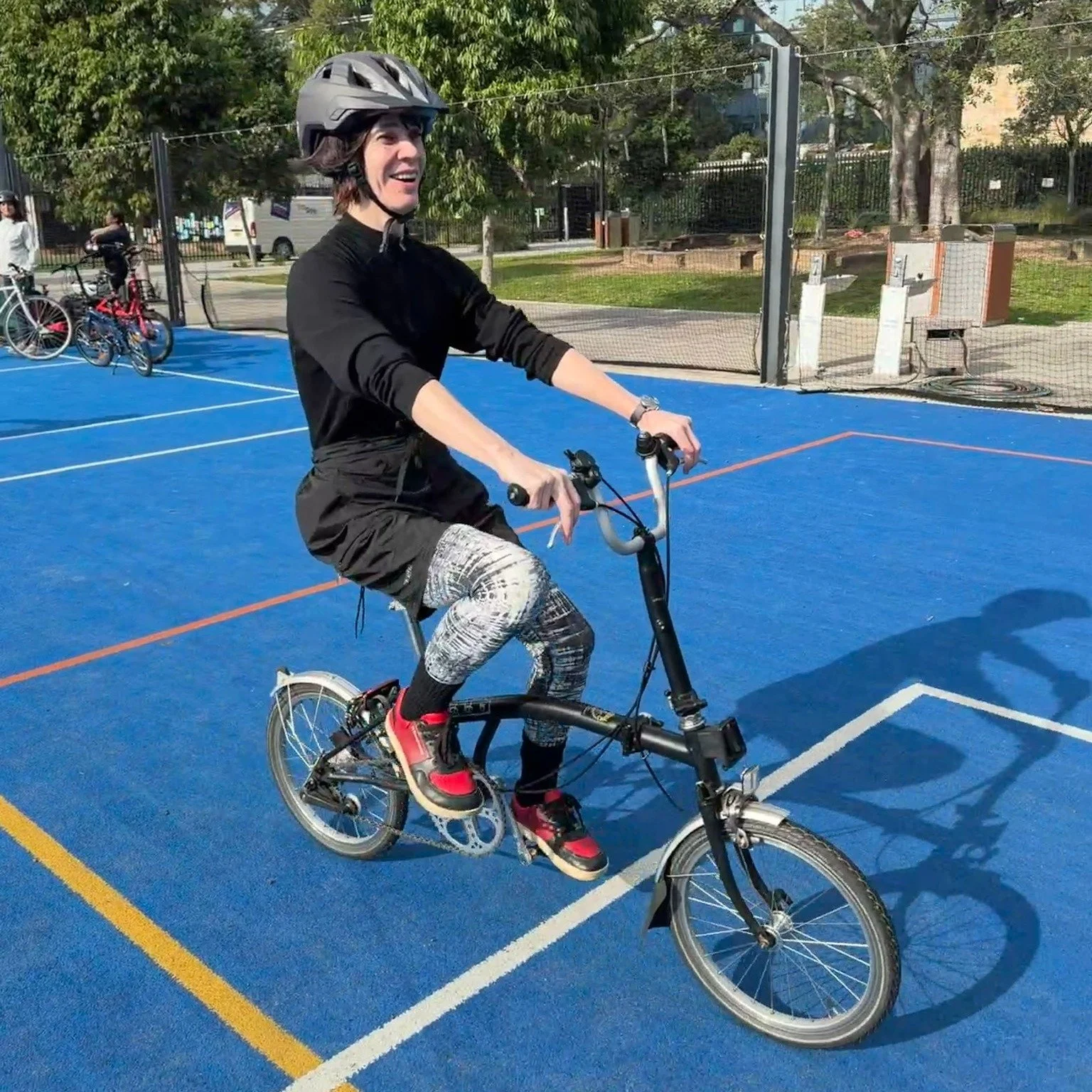 Confidence is contagious.

When somebody learns to ride, gains confidence or starts using their bike for everyday trips, they often inspire somebody else to give it a go.

Many of our participants come to us because a friend said, "You should sp