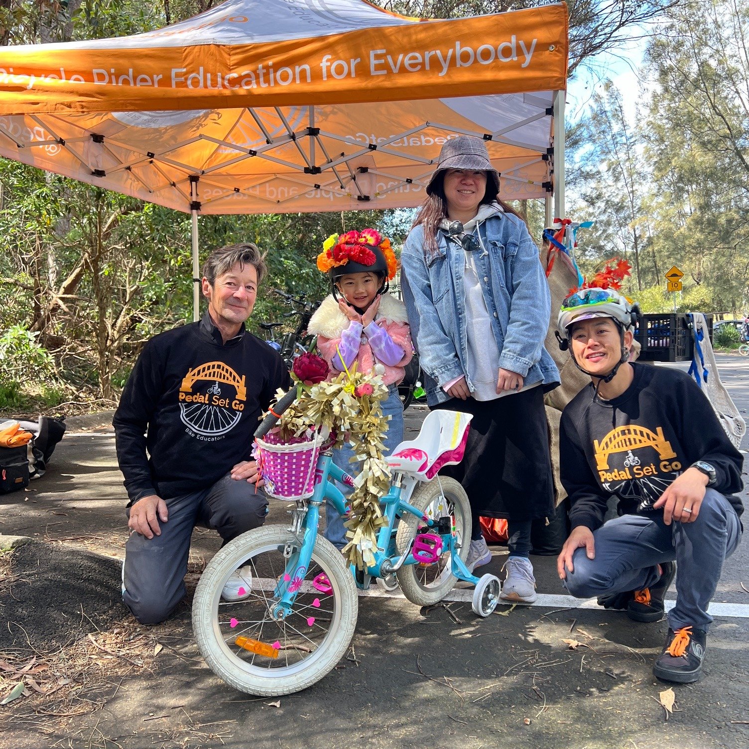 Everybody deserves the opportunity to experience the freedom a bike can bring.

Over the years, we've worked with people from all walks of life and with a wide range of goals, experiences and abilities.

Some have never ridden a bike before.

Some ha