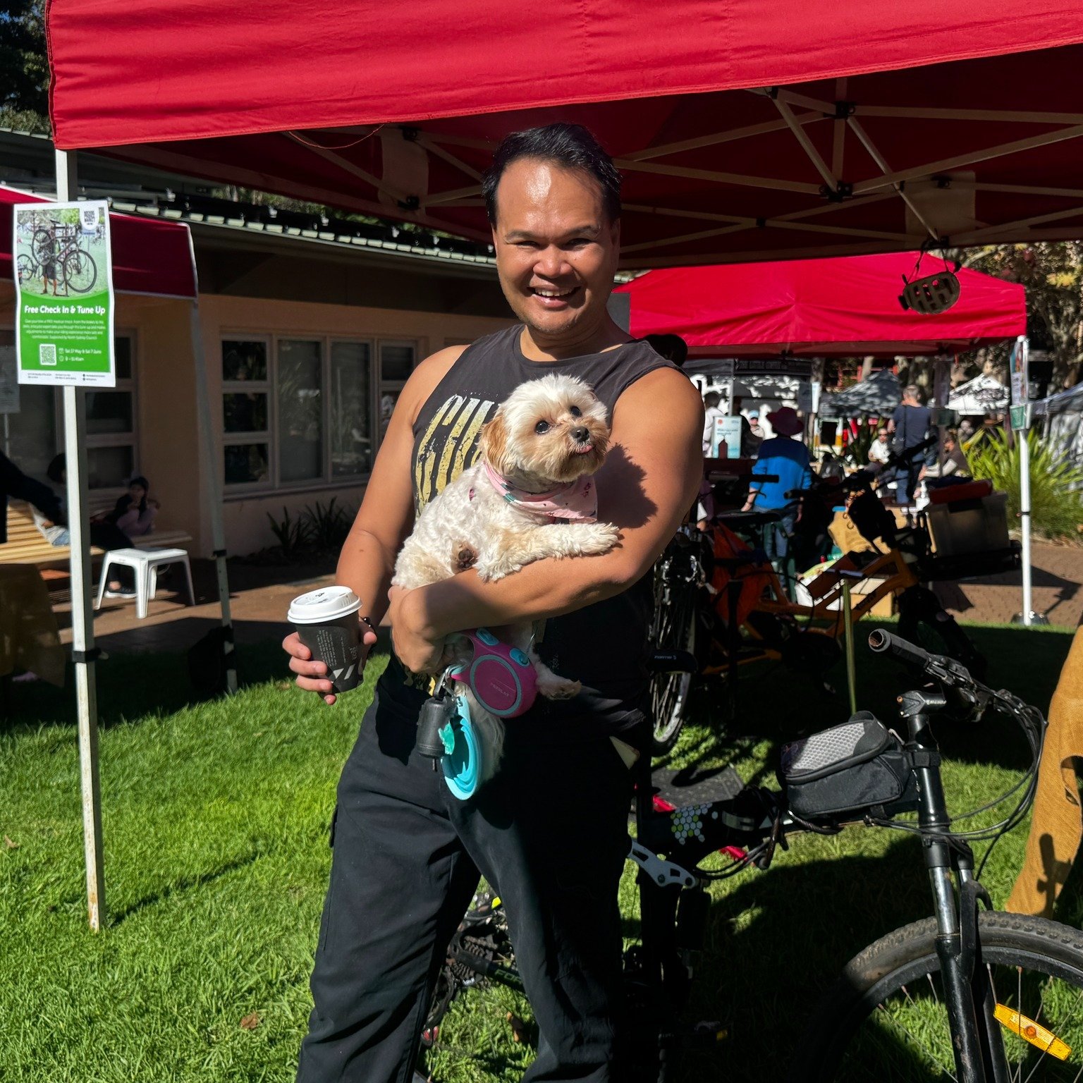 We're grateful to @north.sydney for continuing to support the FREE Check In &amp; Tune Up sessions at the @nthsydmkts 

Since 2019, it's been a pleasure to be part of this wonderful community.

These mornings are about much more than checking tyre pr