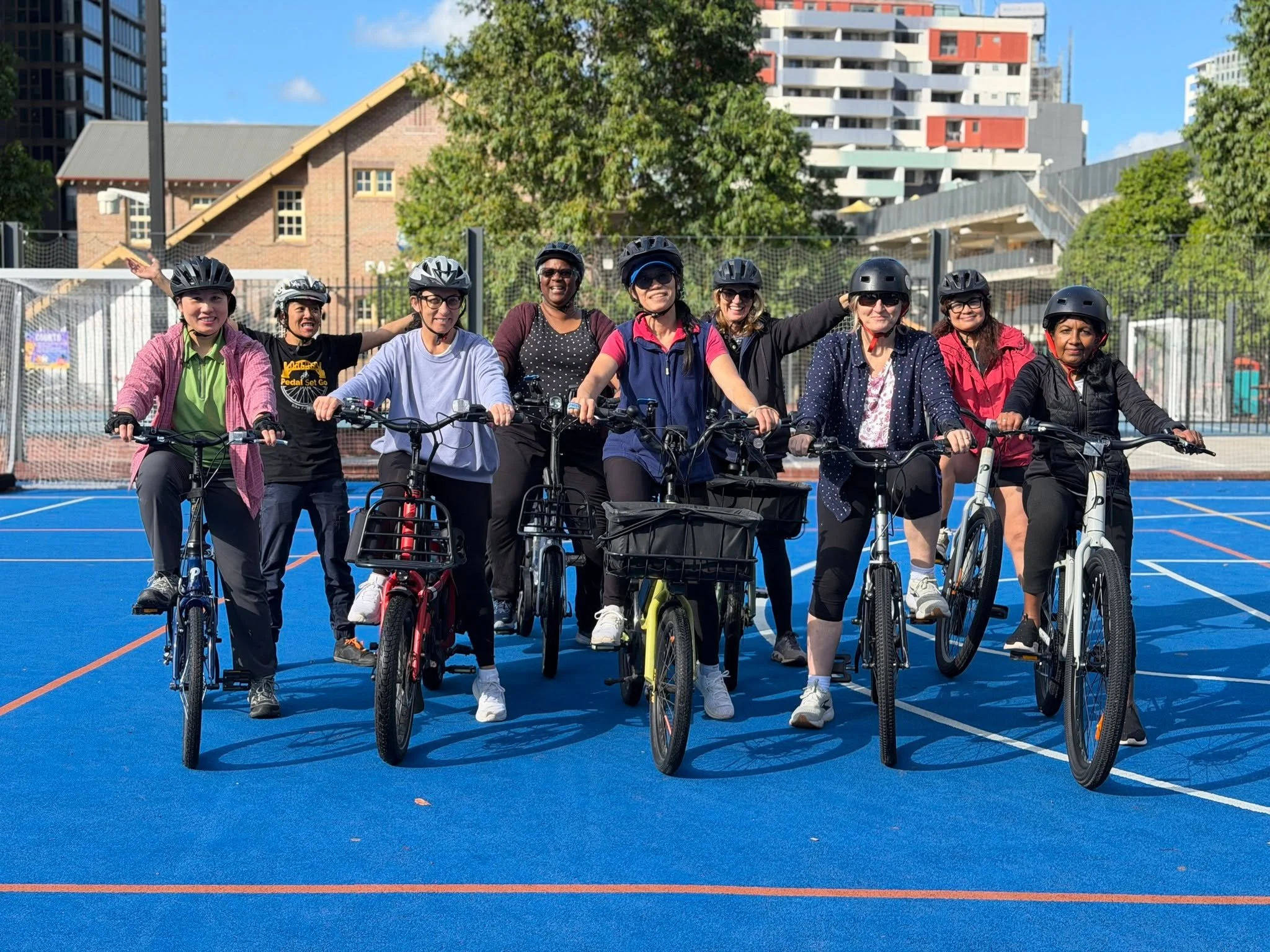 Learning to ride is not just about pedalling.

Many people think once you can balance and pedal, you've learnt to ride.

For many riders, that's just the beginning.

Learning how to choose a comfortable route, share space with others, understand your