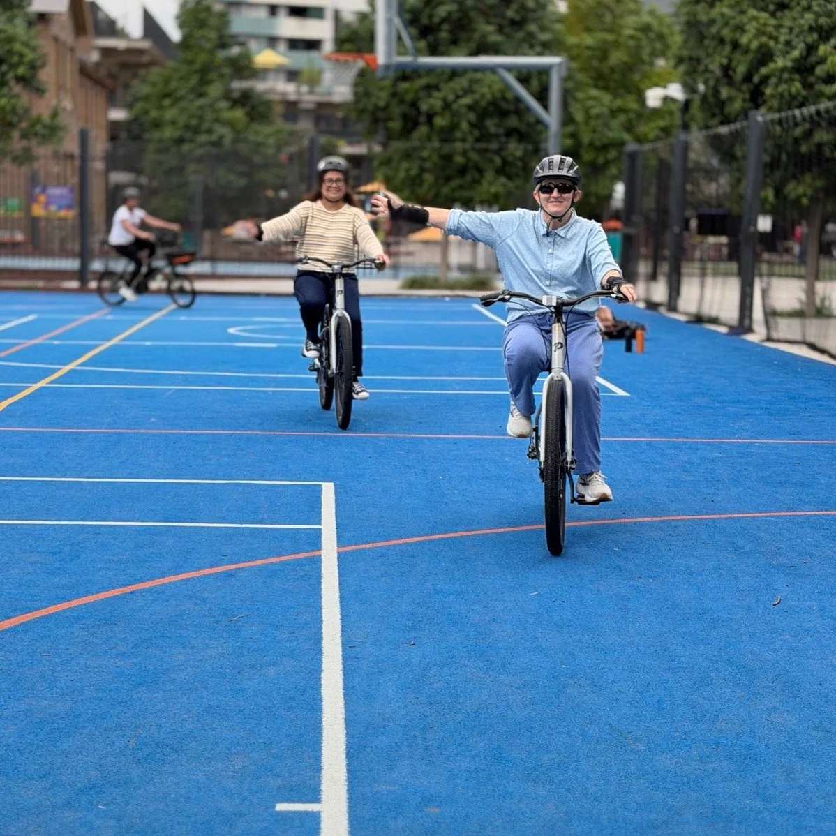 What would you like to feel more confident doing on your bike?

Using your gears without overthinking it? Starting on a hill? Riding slowly without wobbling? Getting back on a bike after a long break? Or perhaps you&rsquo;ve never learnt to ride and 