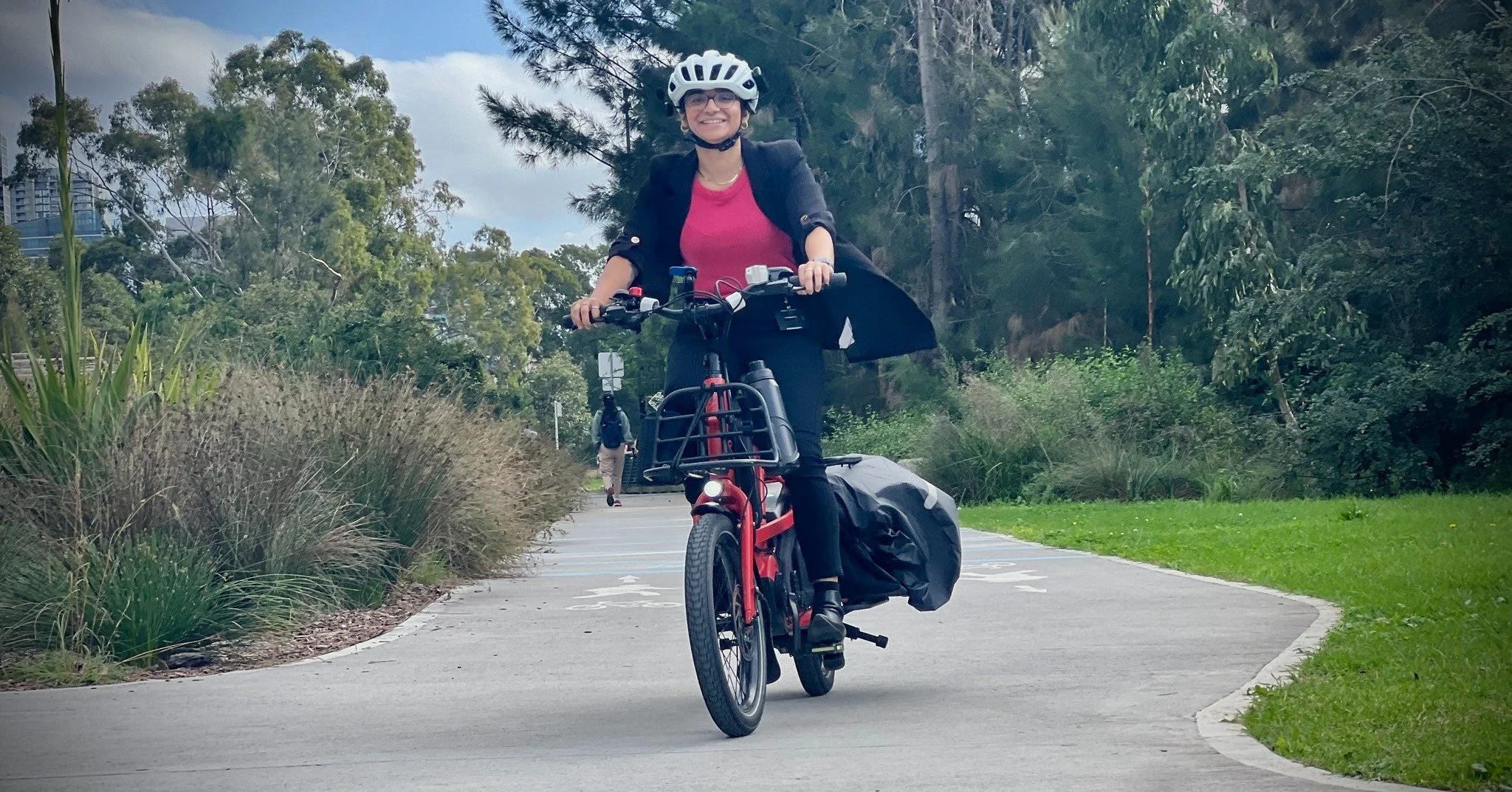 Can you ride comfortably at walking pace?

On our courses and guided rides, slow riding is a skill we come back to. It helps us stay together and adjust our pace when people around us are moving slowly.

It can take more practice than you&rsquo;d exp