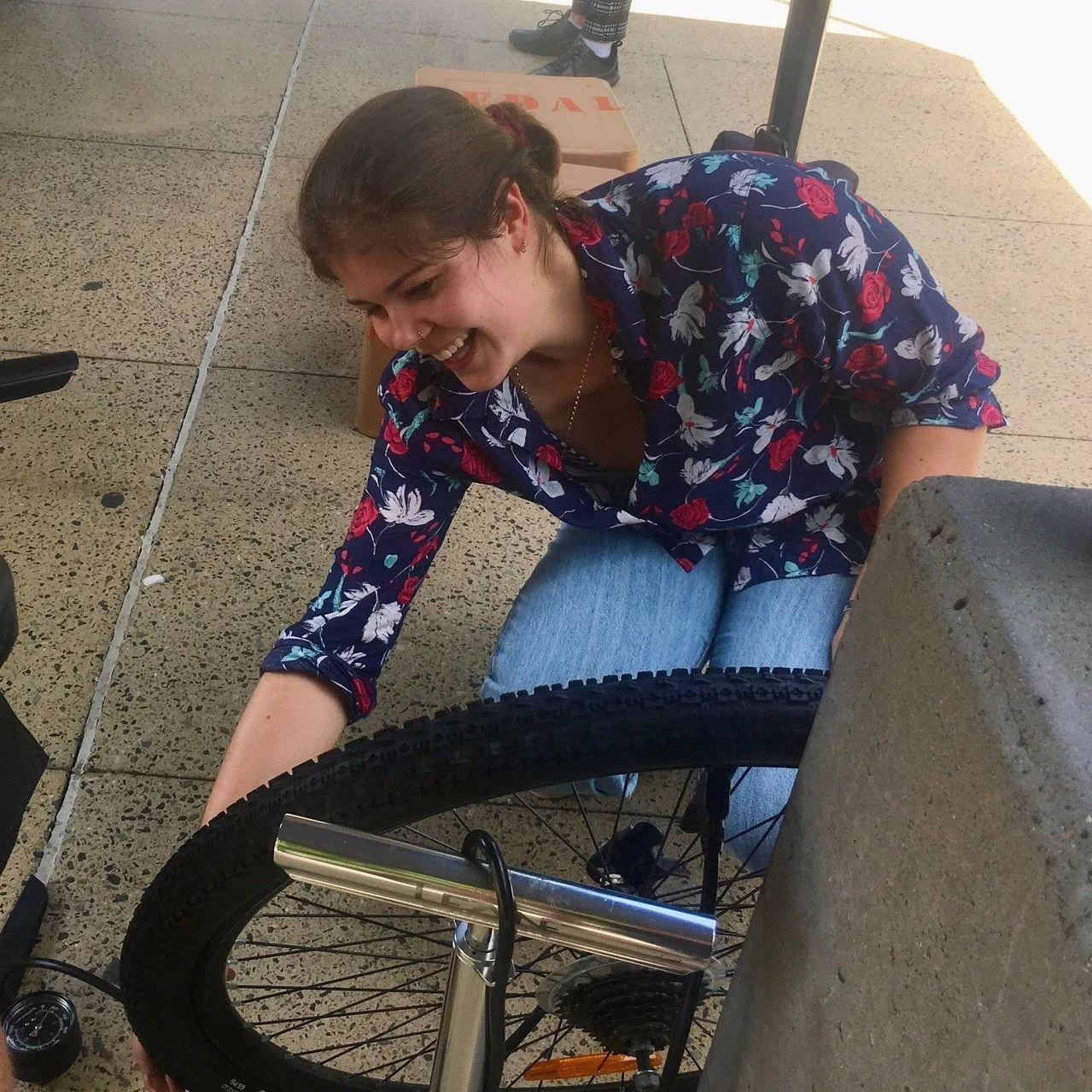 You don&rsquo;t need to know what the part is called to ask about your bike.

&ldquo;It makes a noise when I pedal.&rdquo;
&ldquo;This lever feels different.&rdquo;
&ldquo;I&rsquo;m not sure what this does.&rdquo;

Those are useful starting points.

