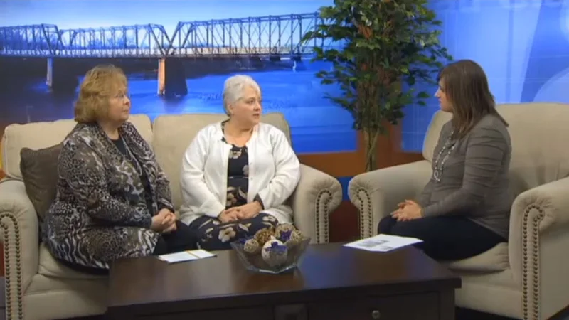 Grace Lutheran Communities' Enchanted Evening Co-Chairs discuss the upcoming event on WQOW News 18