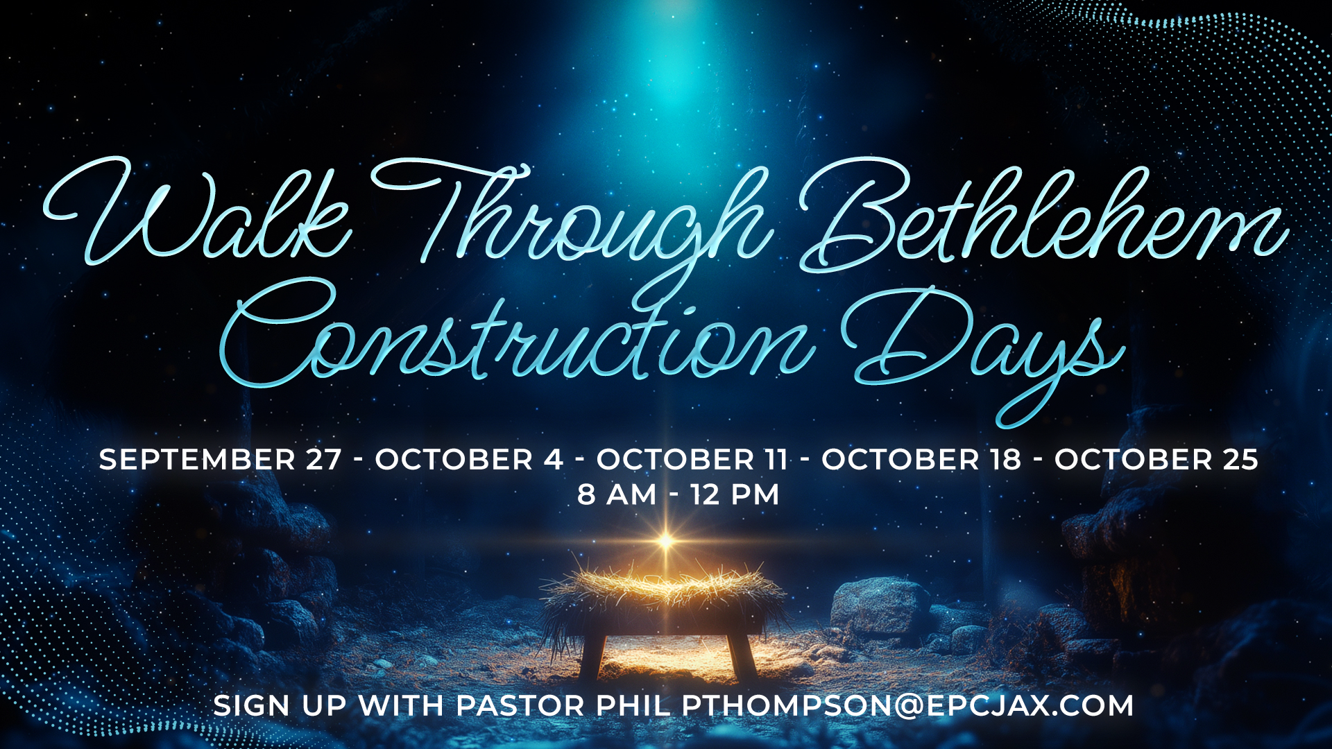 Walk Through Bethlehem Construction