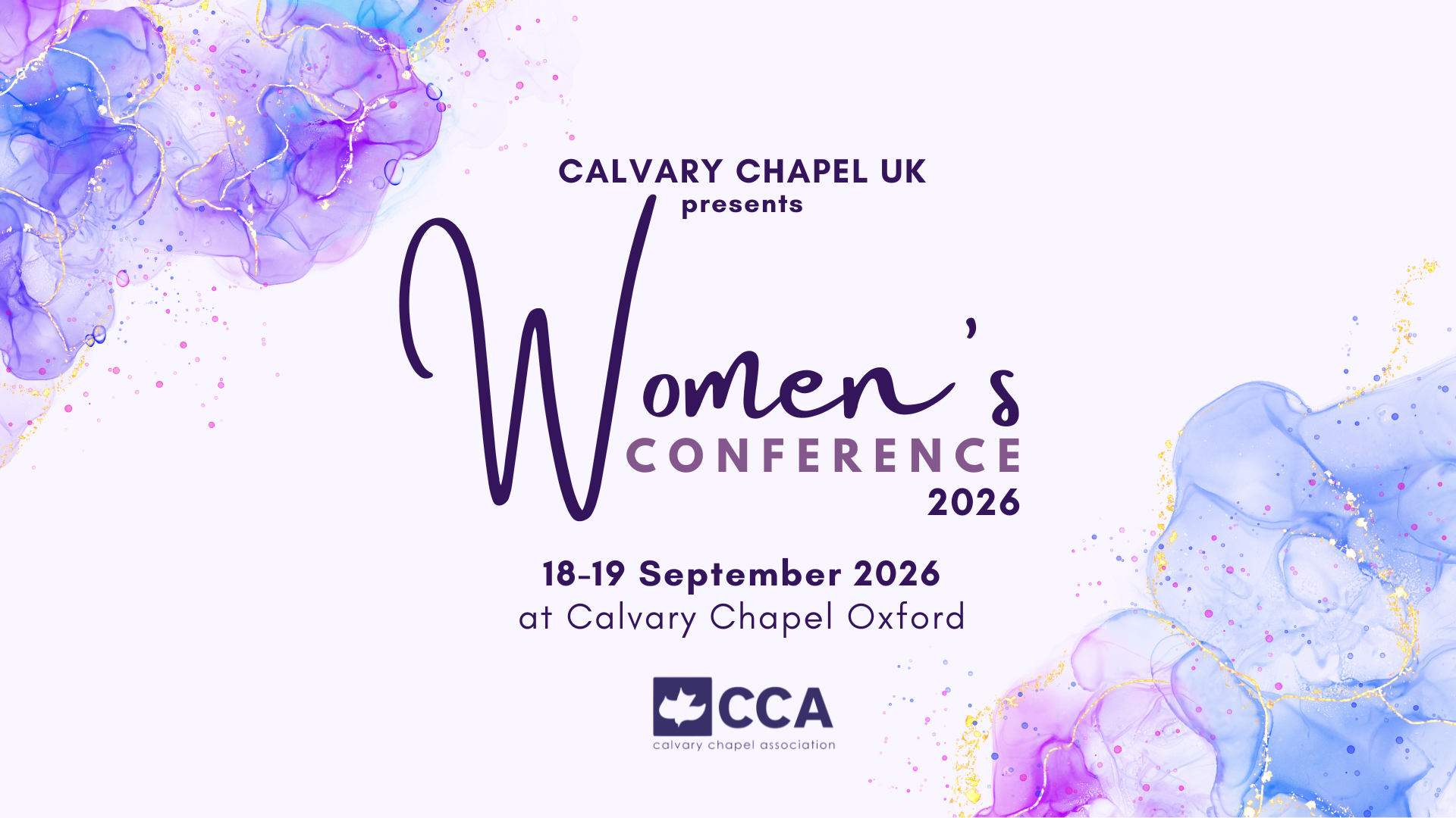 CCUK WOMEN'S CONFERENCE 2026