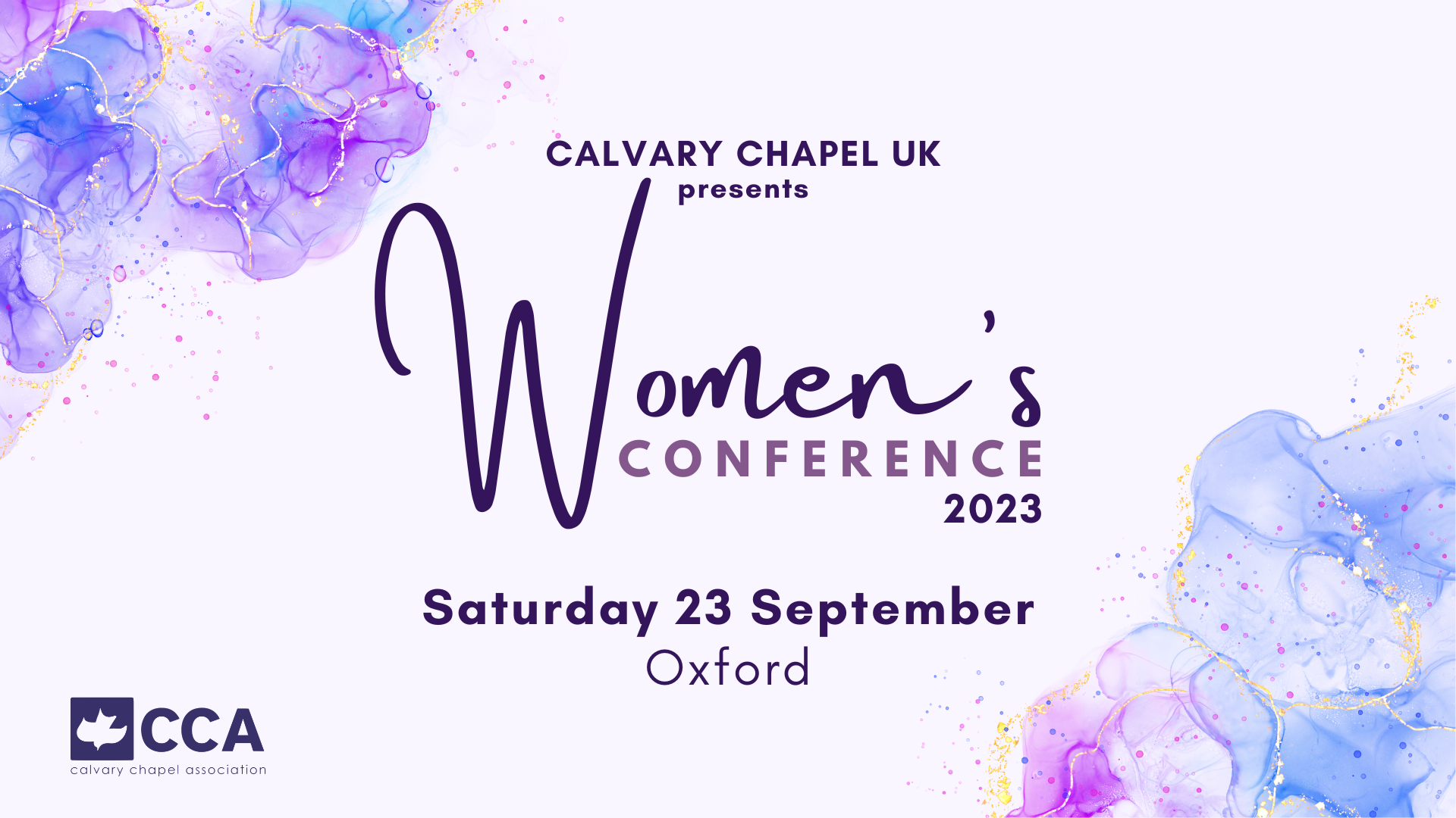 CCUK WOMEN'S CONFERENCE 2023 — CCUK
