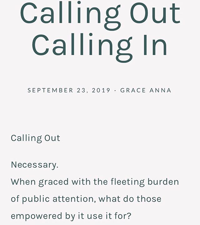 New post up on the @_unfinishedobject object website, one of our founders 𝘎𝘳𝘢𝘤𝘦 𝘈𝘯𝘯𝘢 @astitchtowear has written a piece called:⁣
⁣
Calling In⁣
Calling Out⁣
⁣
You can read more by visiting the link in our bio.⁣
⁣
There are some extremely impo