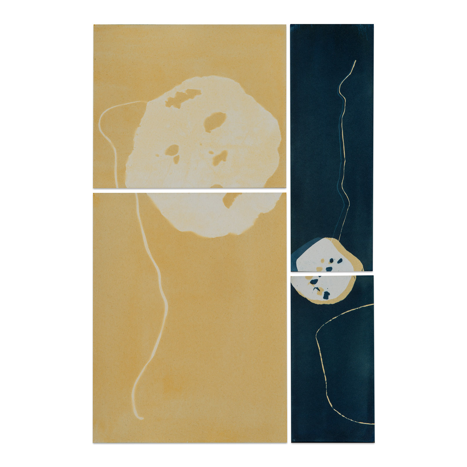 Homage to Yellow and Blue