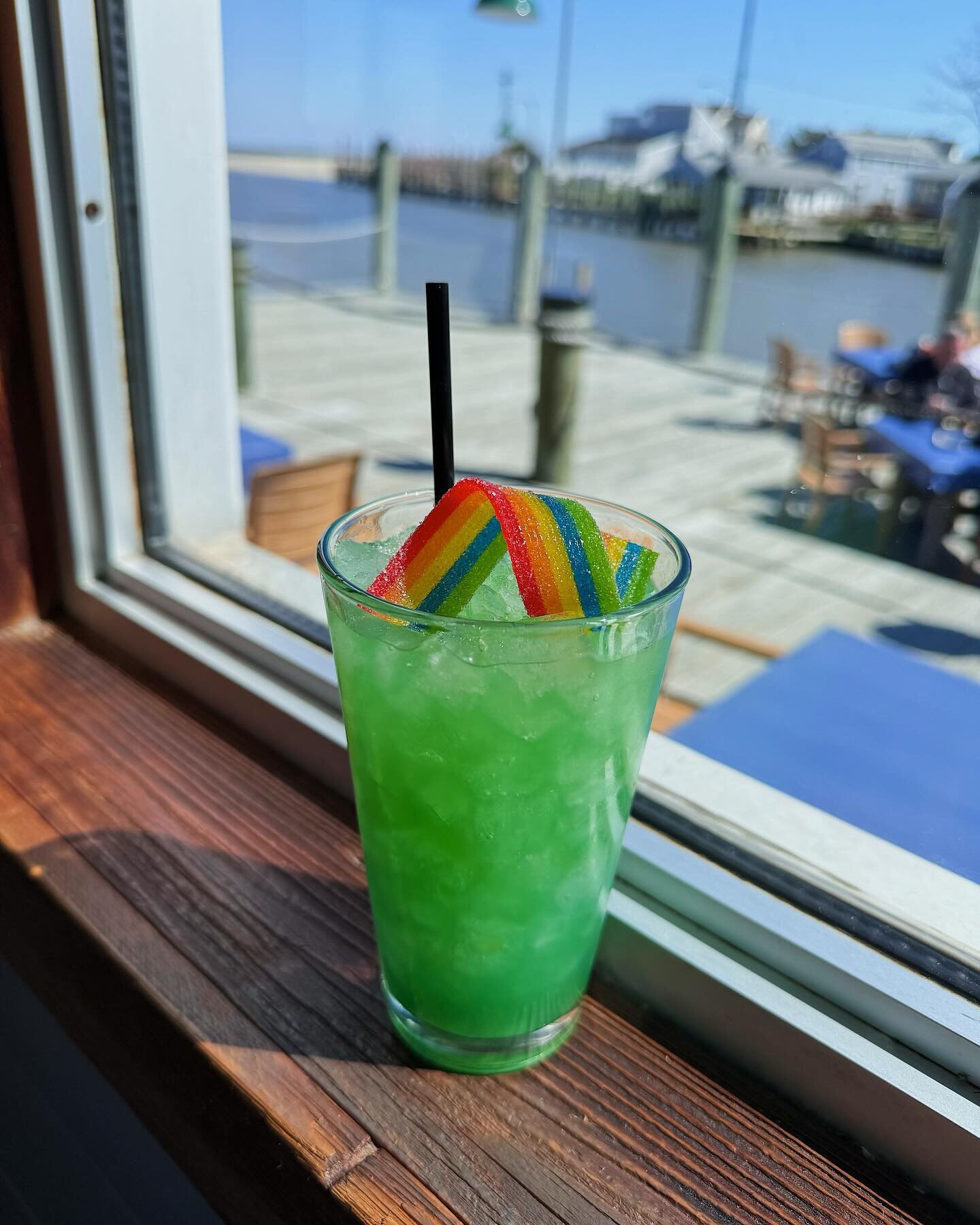 The Tipsy Leprechaun 🍀 Come see us for a drink on the deck &amp; loads of fresh seafood!! We have plenty of fresh Delaware Bay Rockfish 🐟