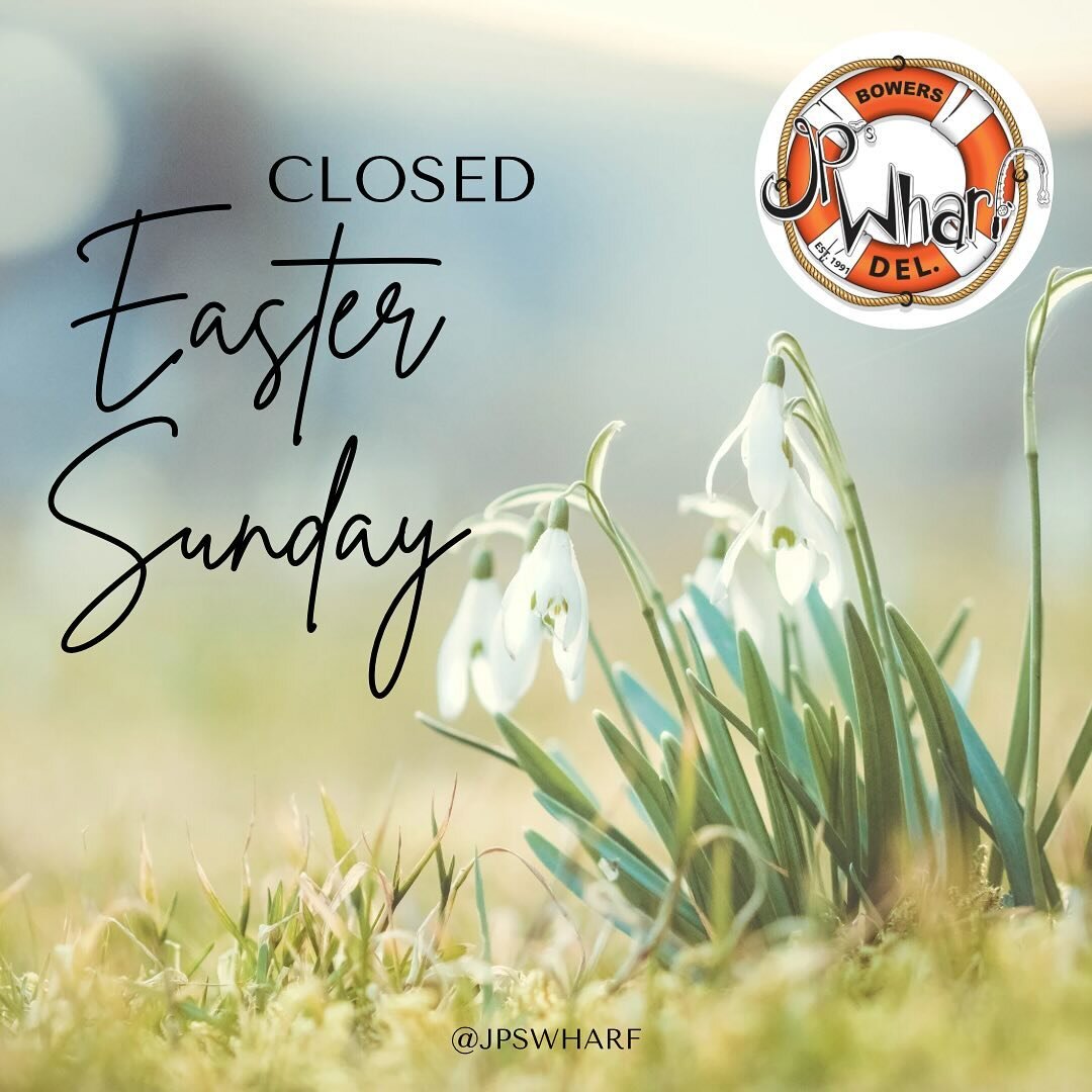 We will be closed 3/31, Easter Sunday, so our staff can enjoy time with their friends &amp; families!! 🐰