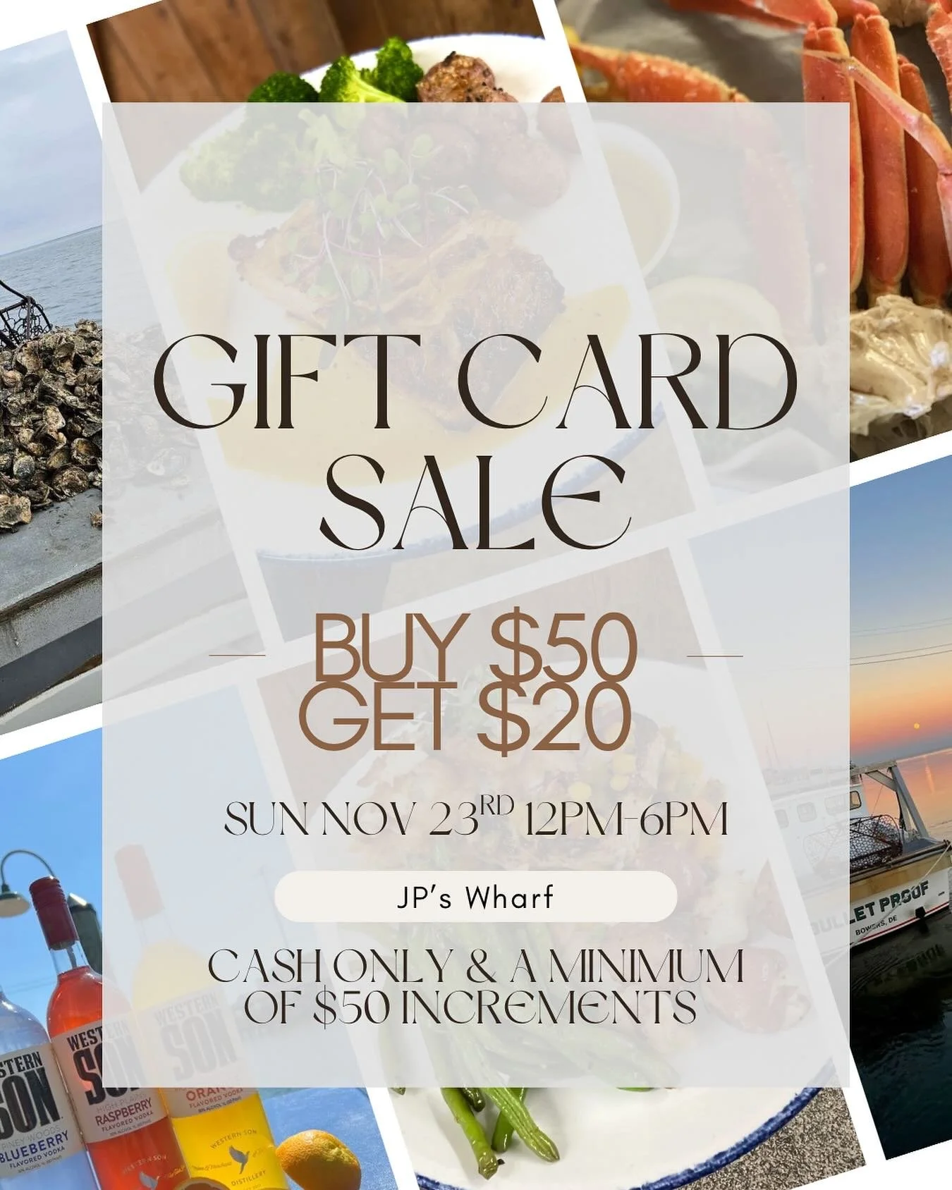 Happy Veteran&rsquo;s Day!! 🇺🇸 We&rsquo;re doing our second annual gift card sale on our last day for the 2025 season! These make great Christmas gifts, don&rsquo;t miss out! 🎄