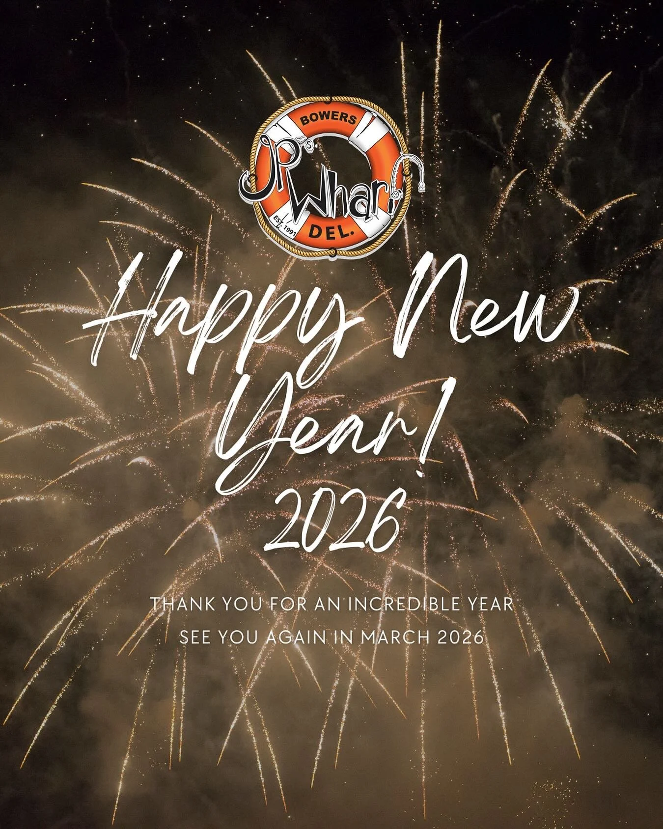 We cannot thank you all enough for making our 2025 season special! 🎊 What are you looking forward to the most for our 2026 season?!