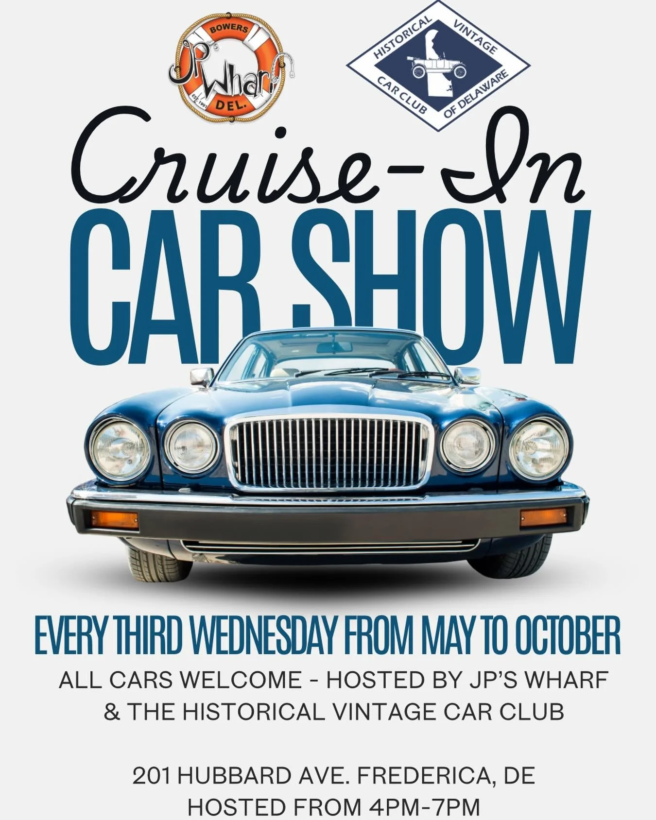 Car cruise-ins return for the 2026 season!! Mark your calendars for the first one on May 20th! 🏁