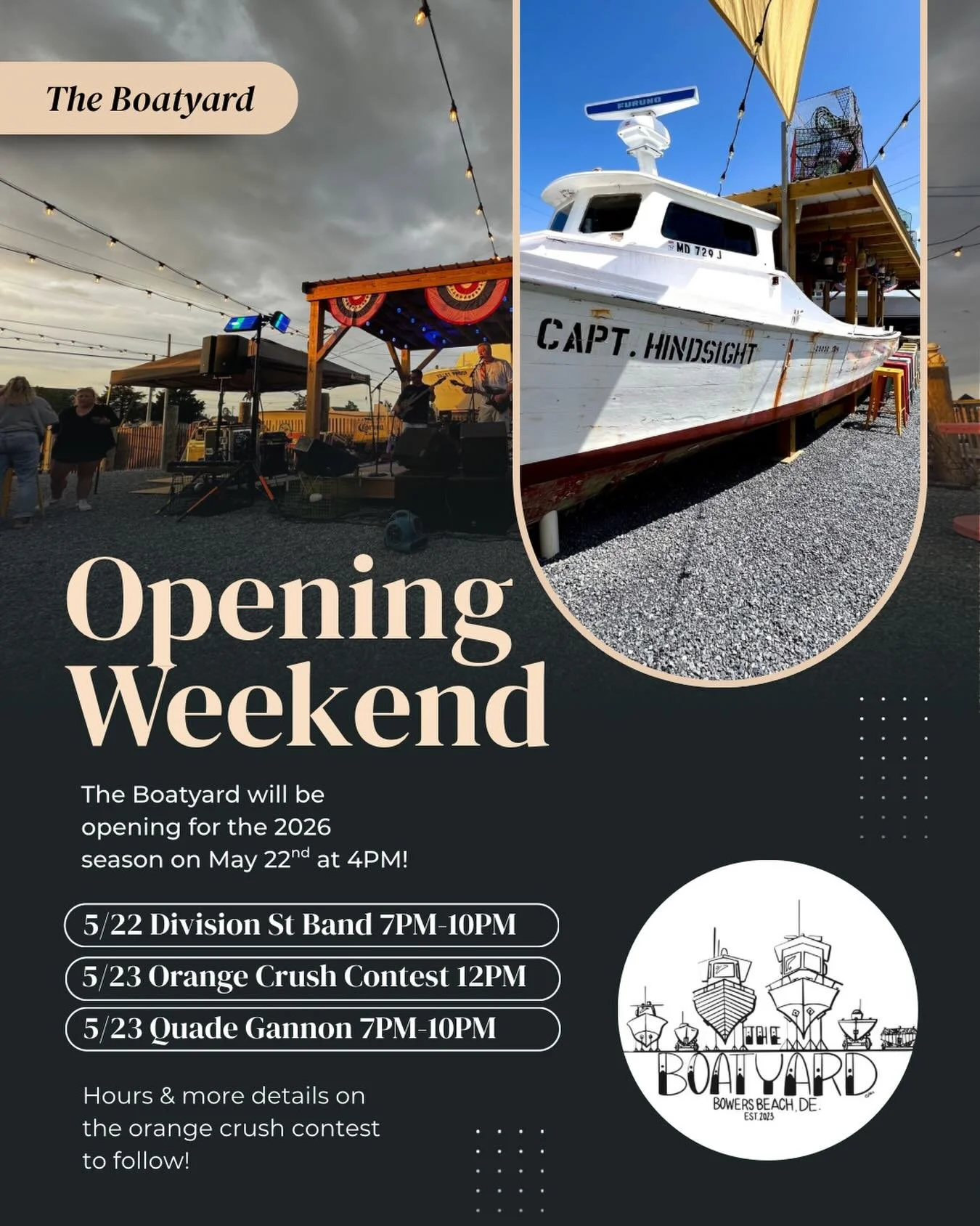 We are SO excited &amp; busy gearing up for next weekend!! It&rsquo;s gonna be a great 2026 season! 🍊⚓️