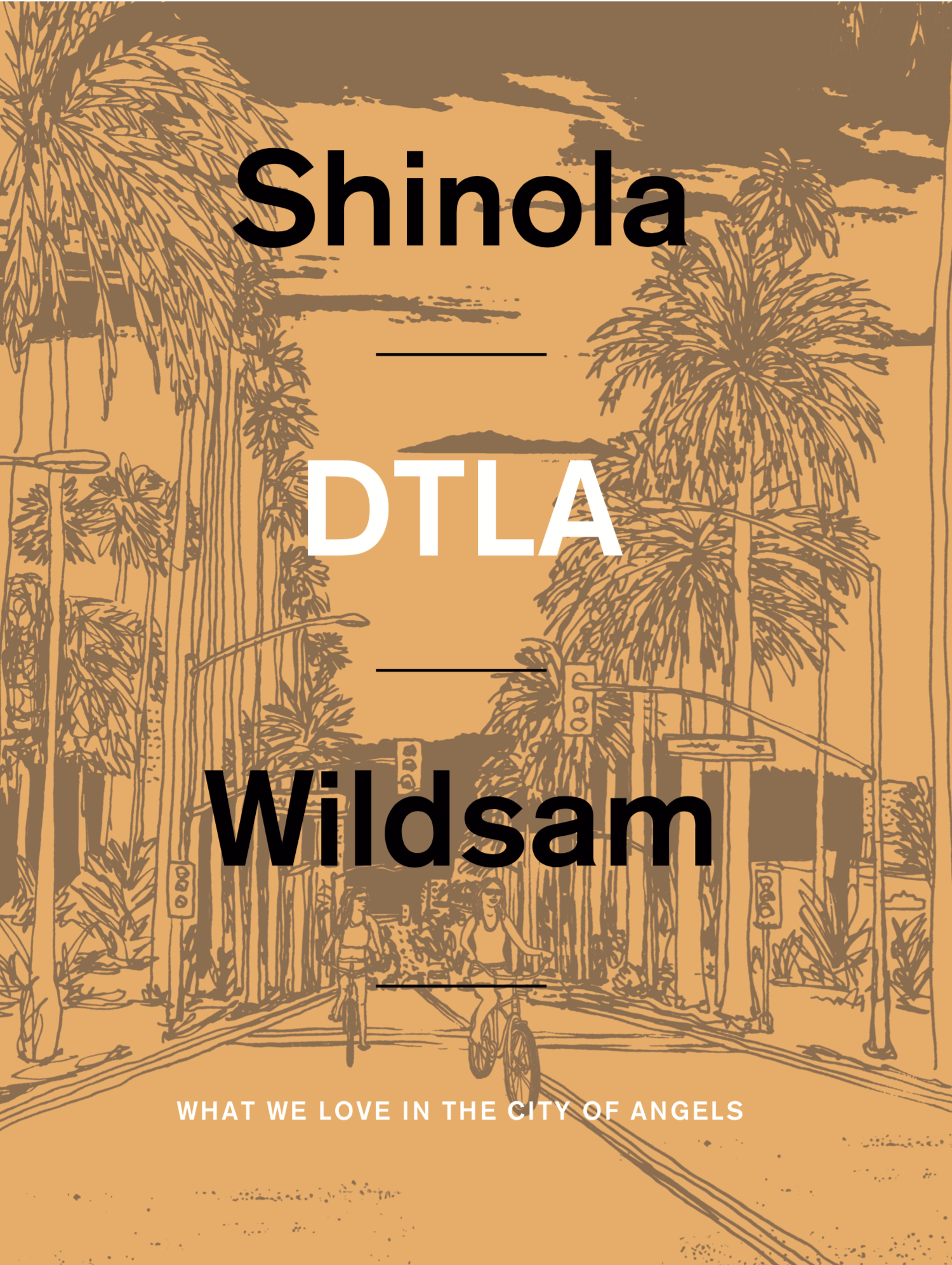 Wildsam X Shinola - DTLA Map