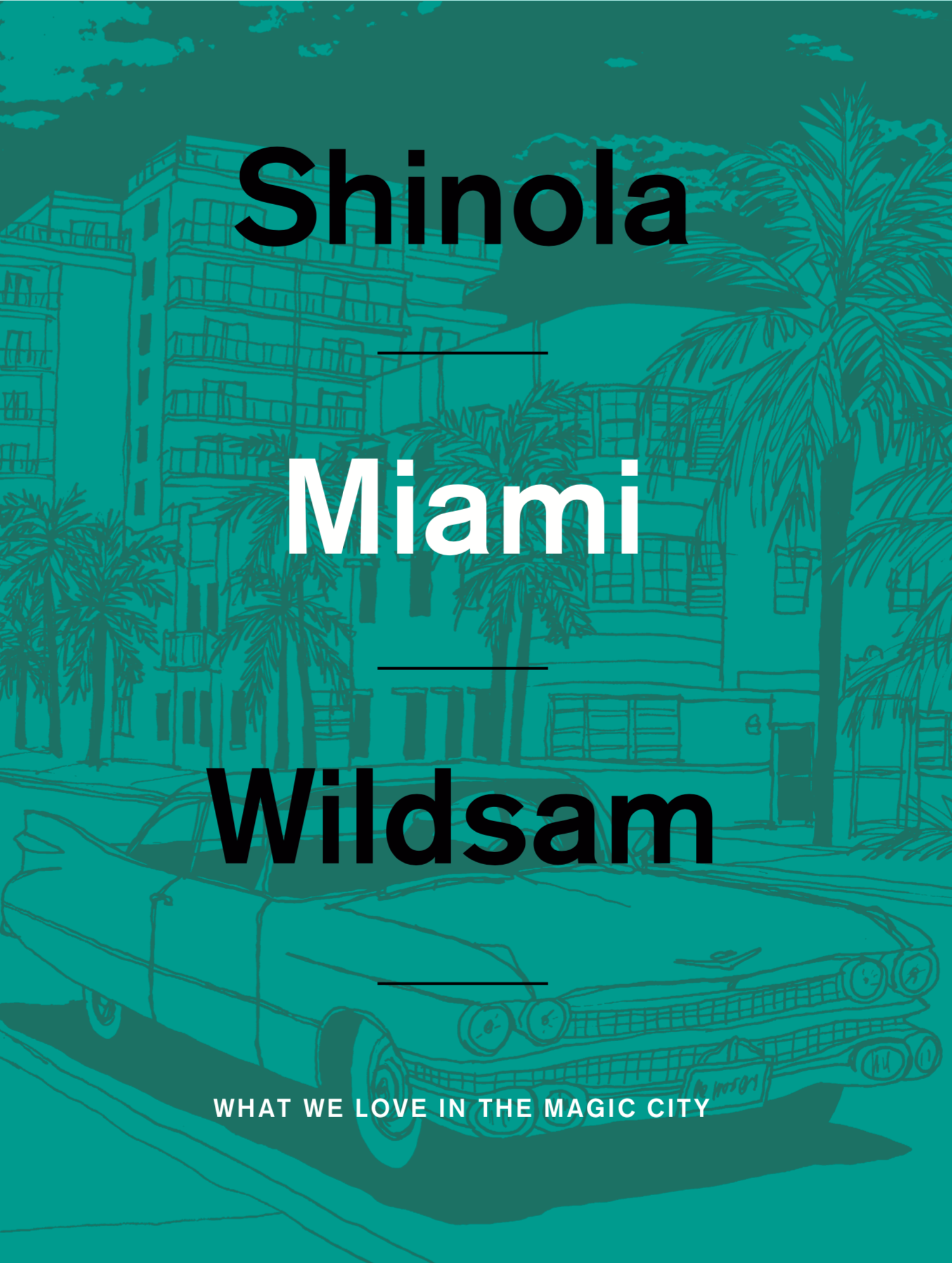 Wildsam X Shinola - Miami Map