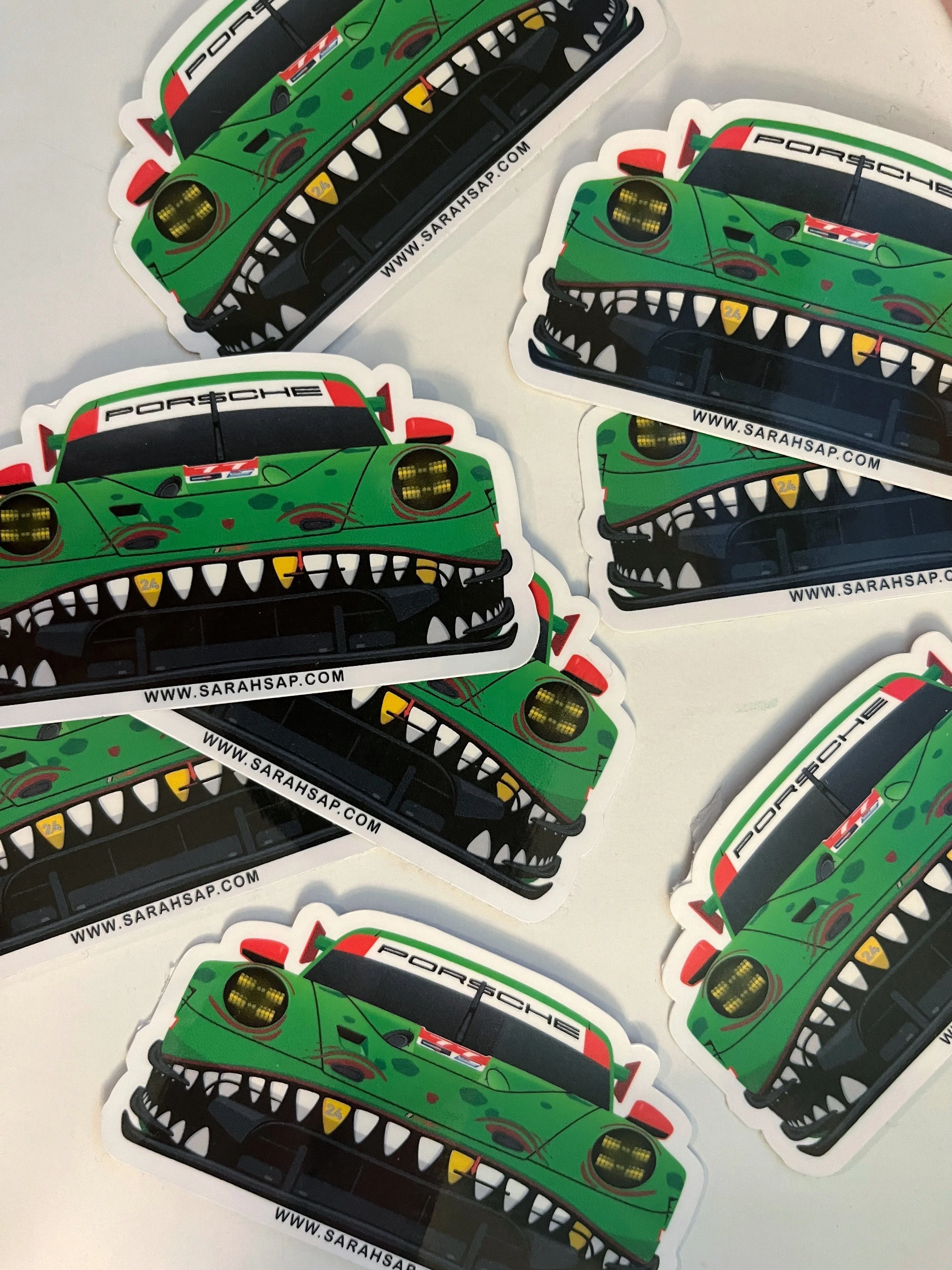I&rsquo;ve been wanting to give making stickers a try for a bit now and finally got my hands on a machine! I can&rsquo;t wait to design more 🙌 These Rexy ones will probably make their way into random orders from my shop as a freebie or be handed out