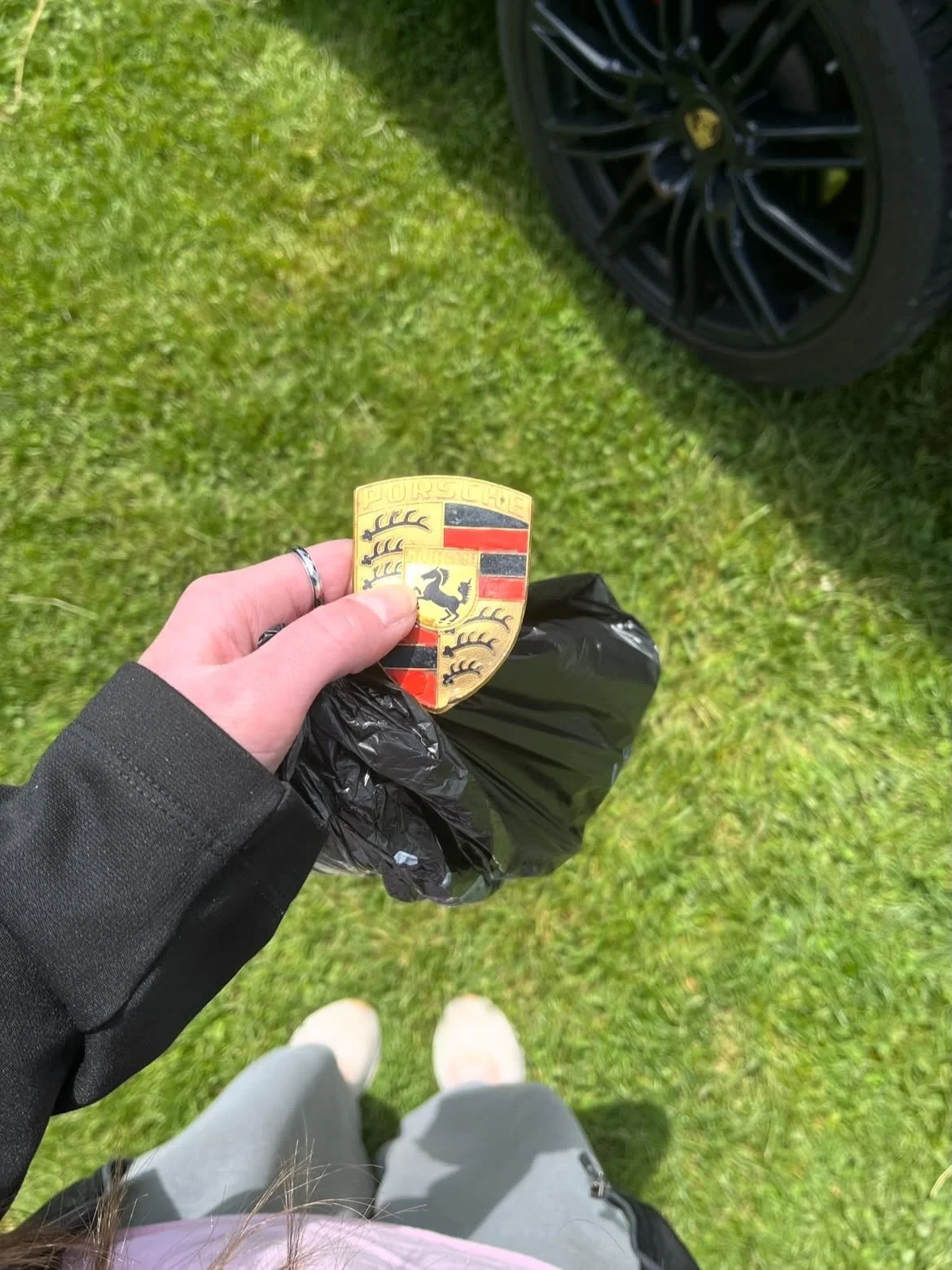 When life gets you down, buy a Porsche. I mean *go to a car show*. Unless you can buy Porsches when you are sad, go for it! Also, let&rsquo;s be friends 😂
I finally got myself an emblem! It&rsquo;s only a matter of time before i collect all the othe