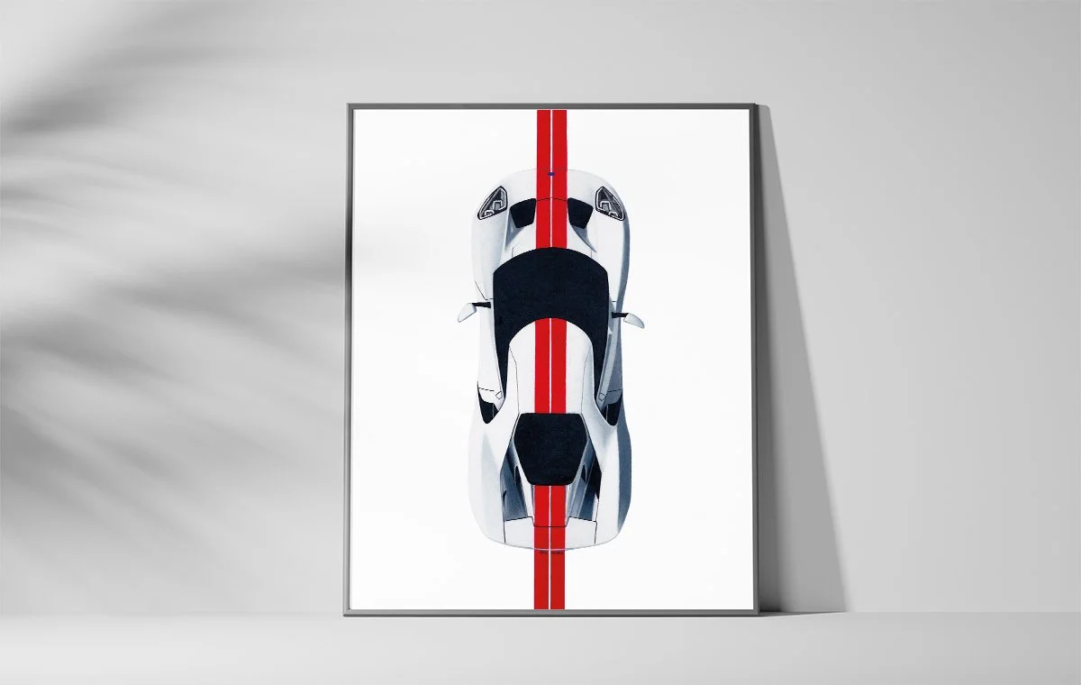 FGT - Red Stripes Print