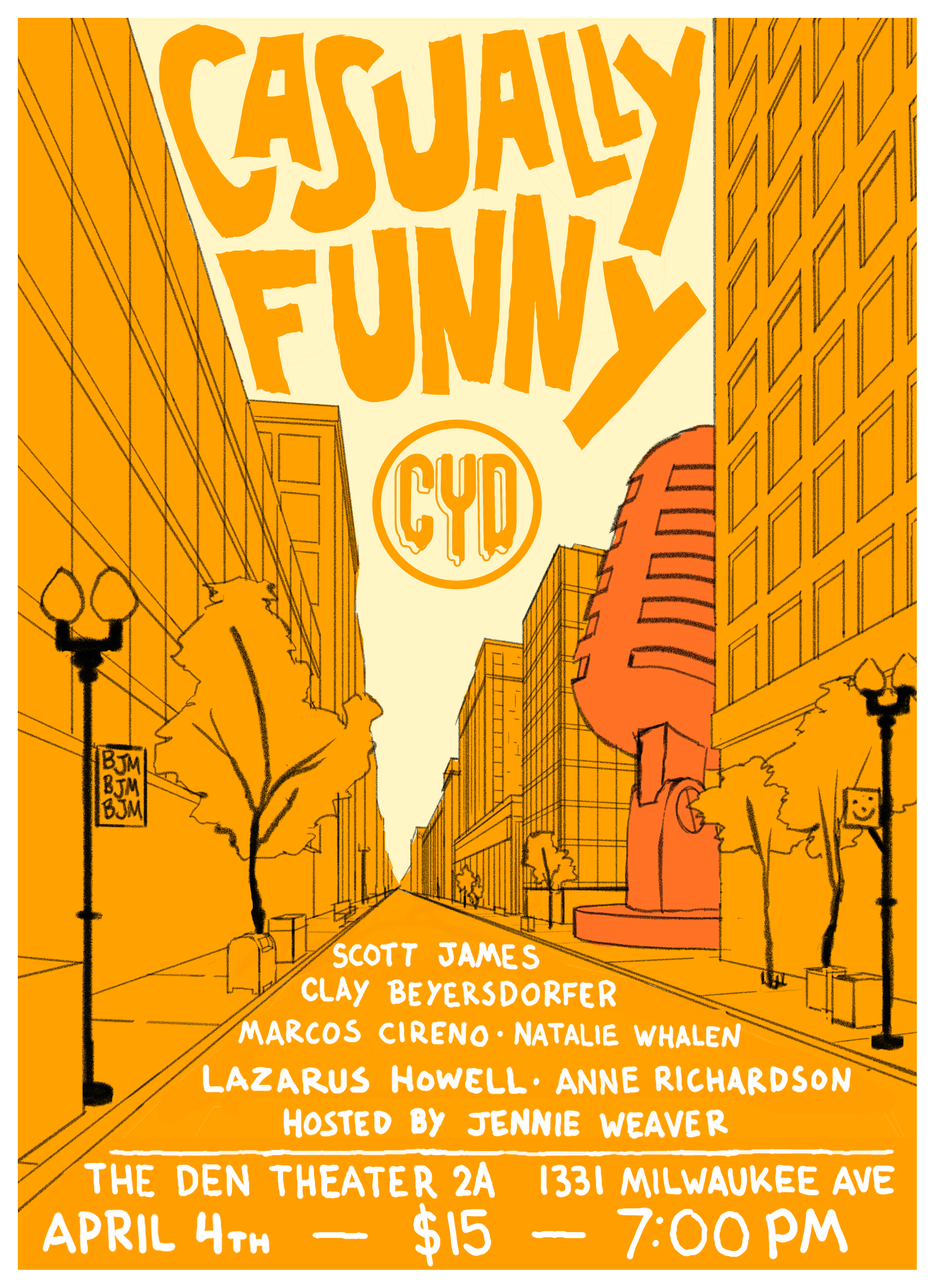 Comedy You Deserve: Casually Funny — The Den Theatre